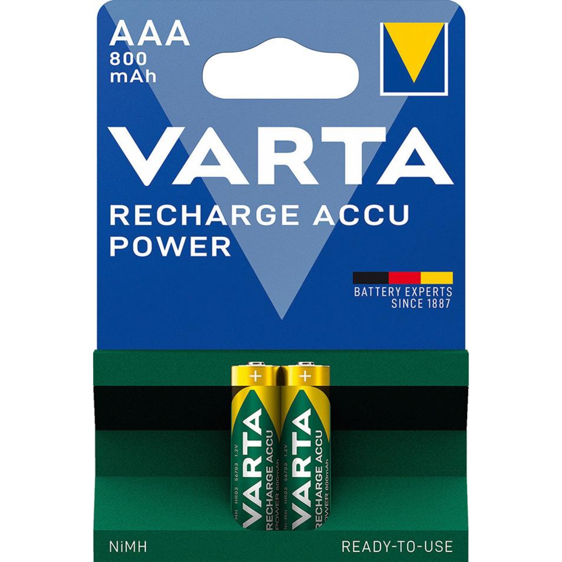 VARTA Rechargeable Power Accu Micro 2er Blister