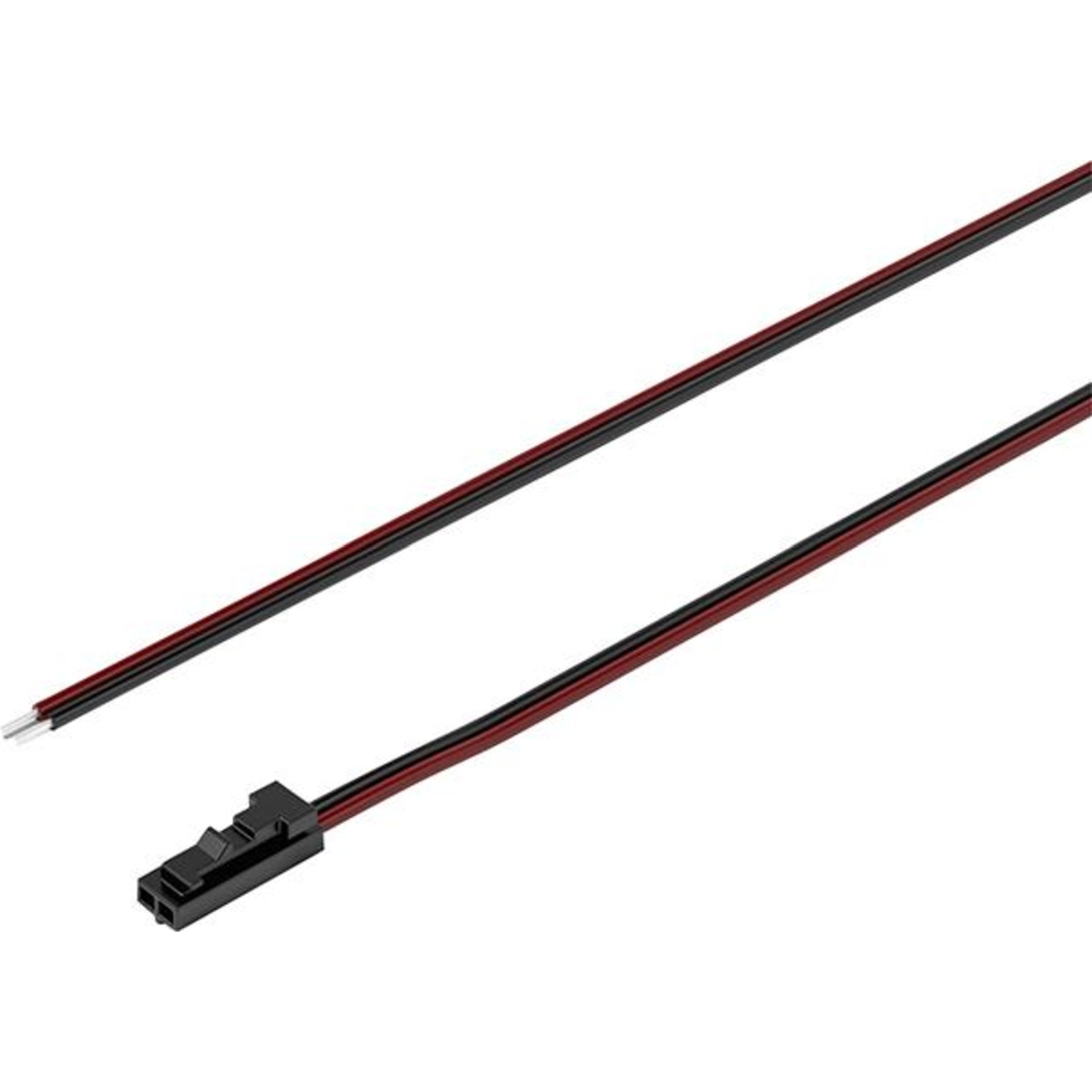 Anlötleitung Versa 12V max. 3A, L1.8m, M1/verz