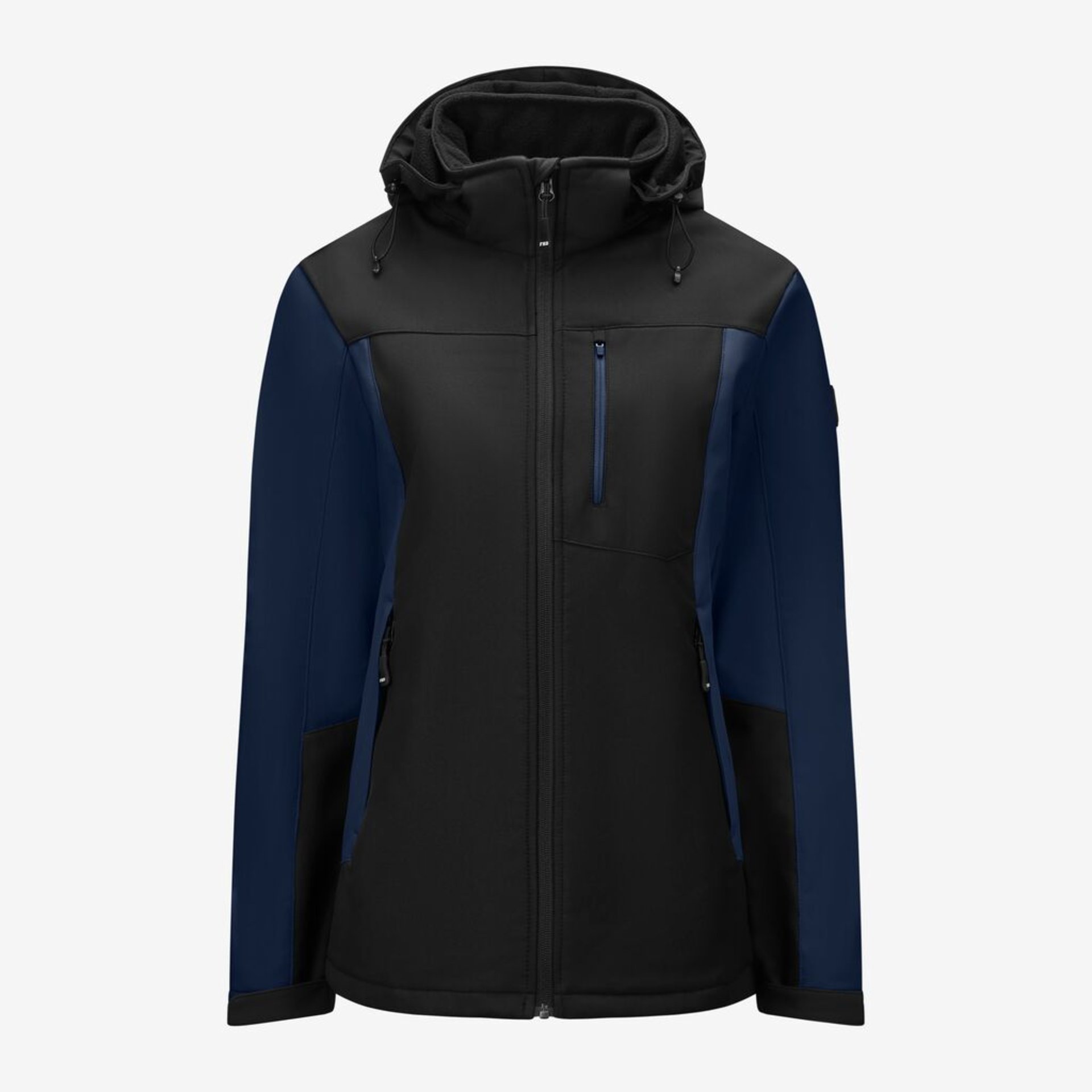 JULIA Softshell-Jacke Damen marine-schwarz 3XL