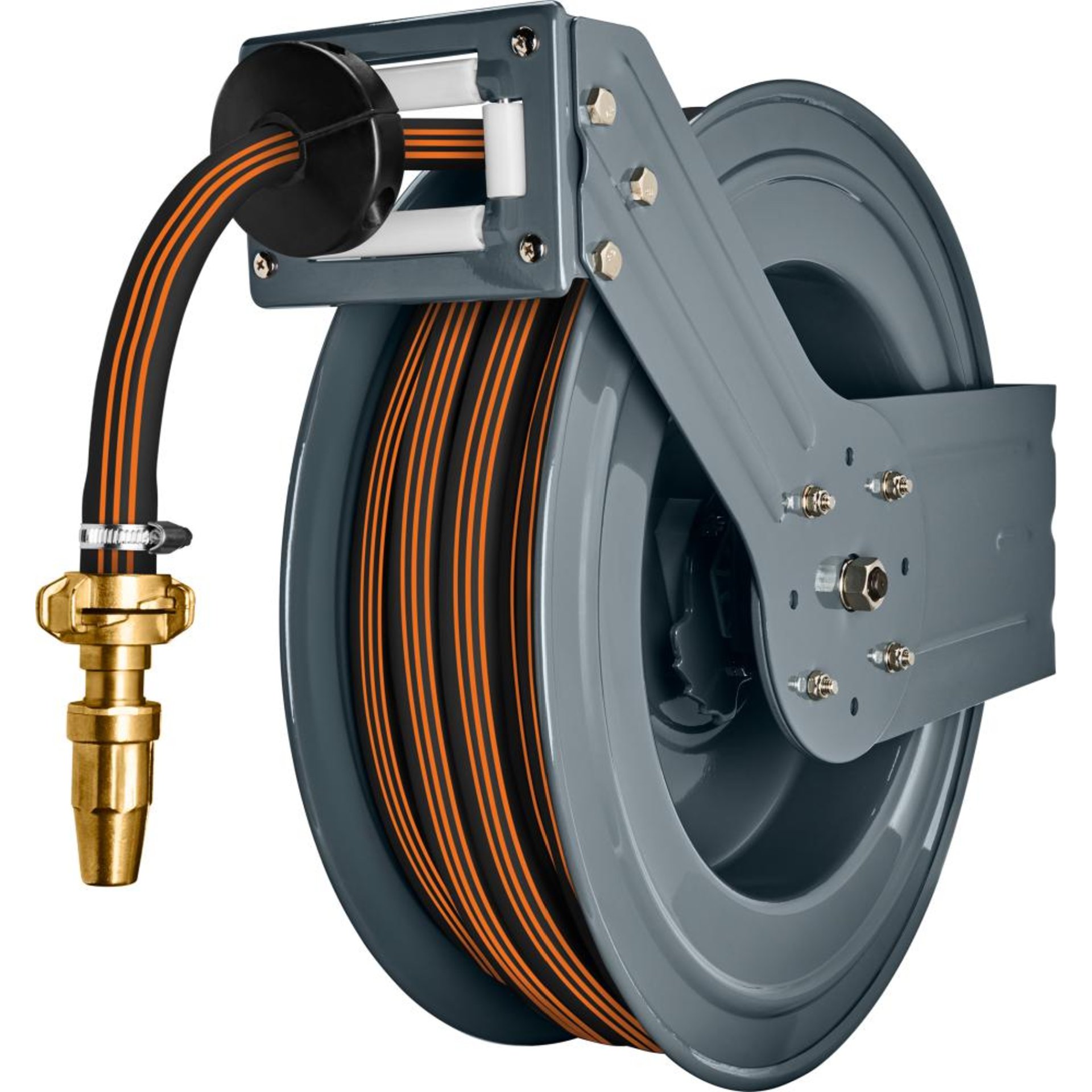 GEKA plus automatischer Schlauchaufroller PA20GSKinkl 15m-EPDM-Schlauch EURO TRIX 3/4"& Arm.