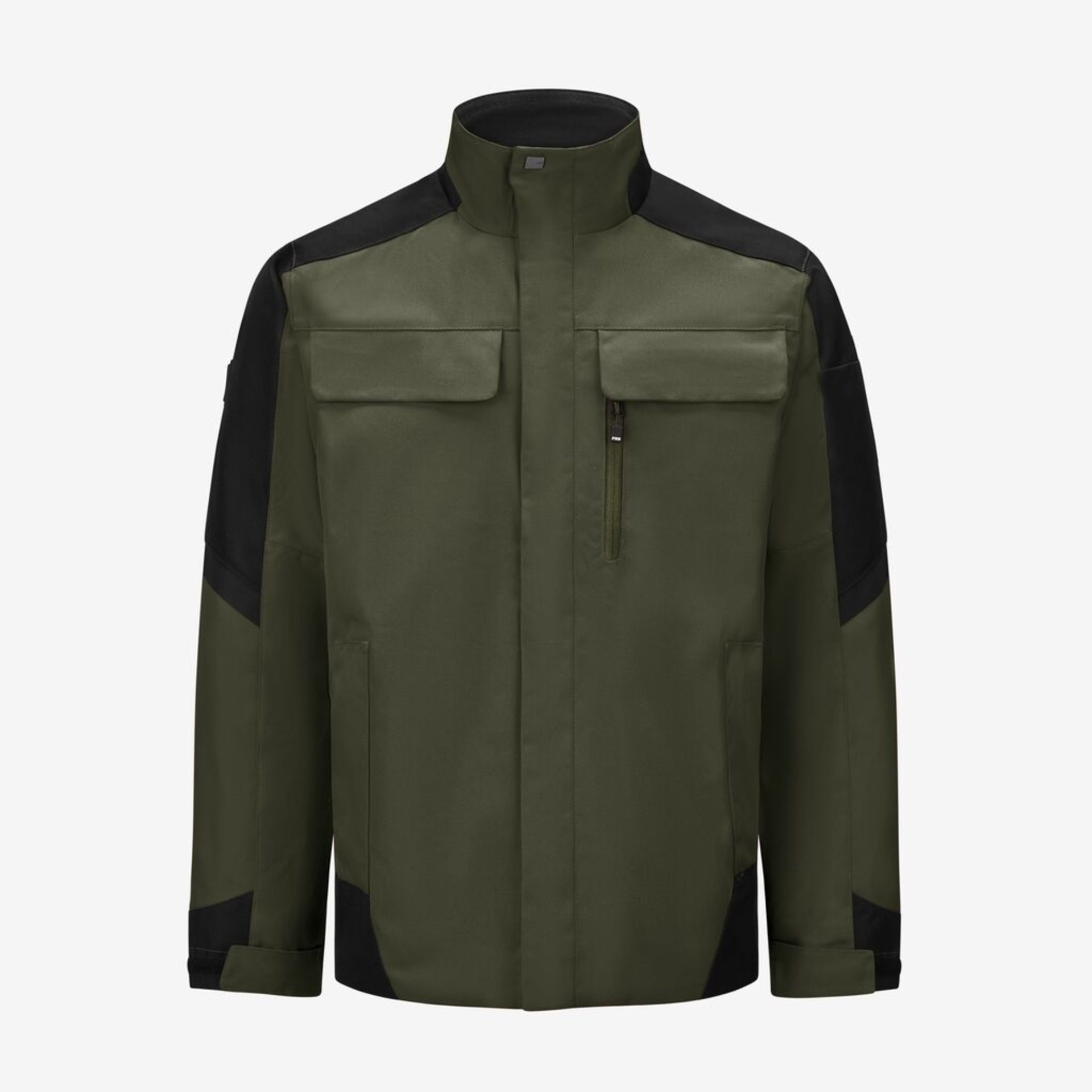 LARS Arbeitsjacke oliv-schwarz L