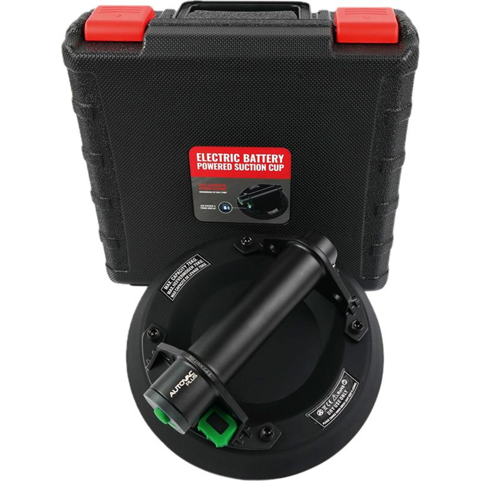 Akku-Saugheber AutoVac im Transportkoffer