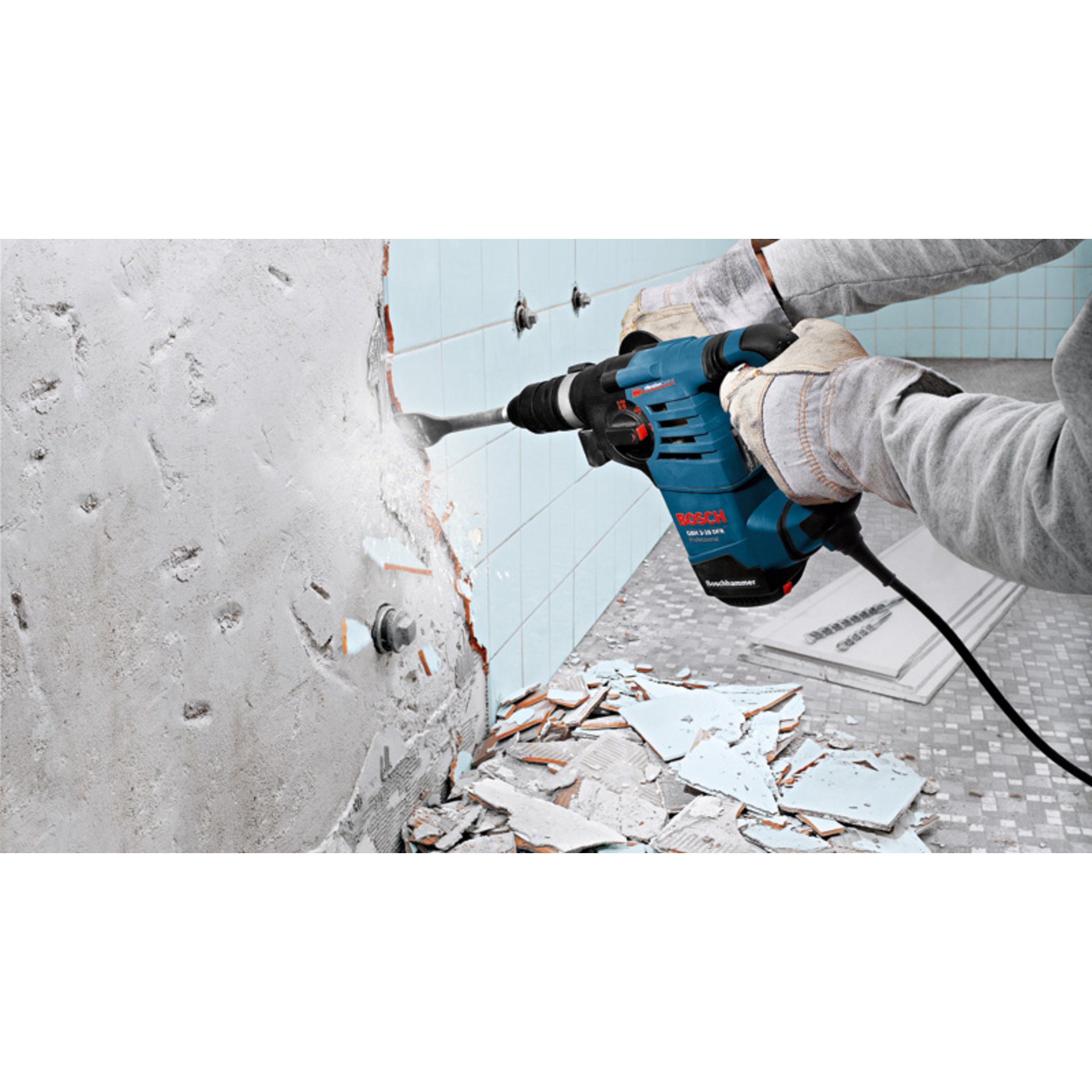 Bohrhammer mit SDS plus GBH 3-28 DFR, Handwerkerkoffer