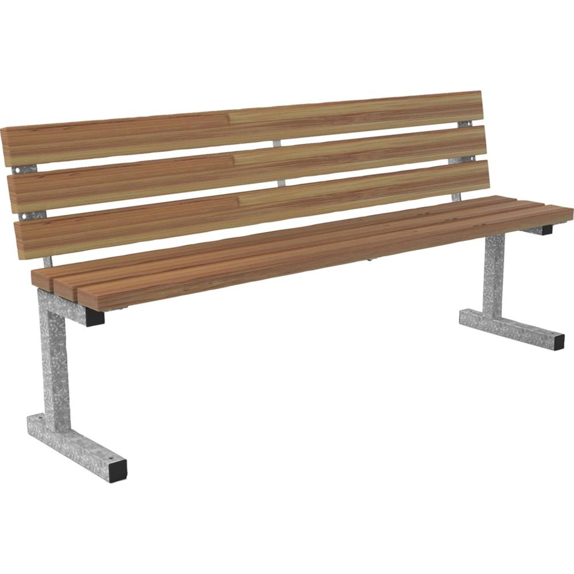 Parkbank SEVILLA Bambus Nutzbreite 1770mm m.Lehne mobil