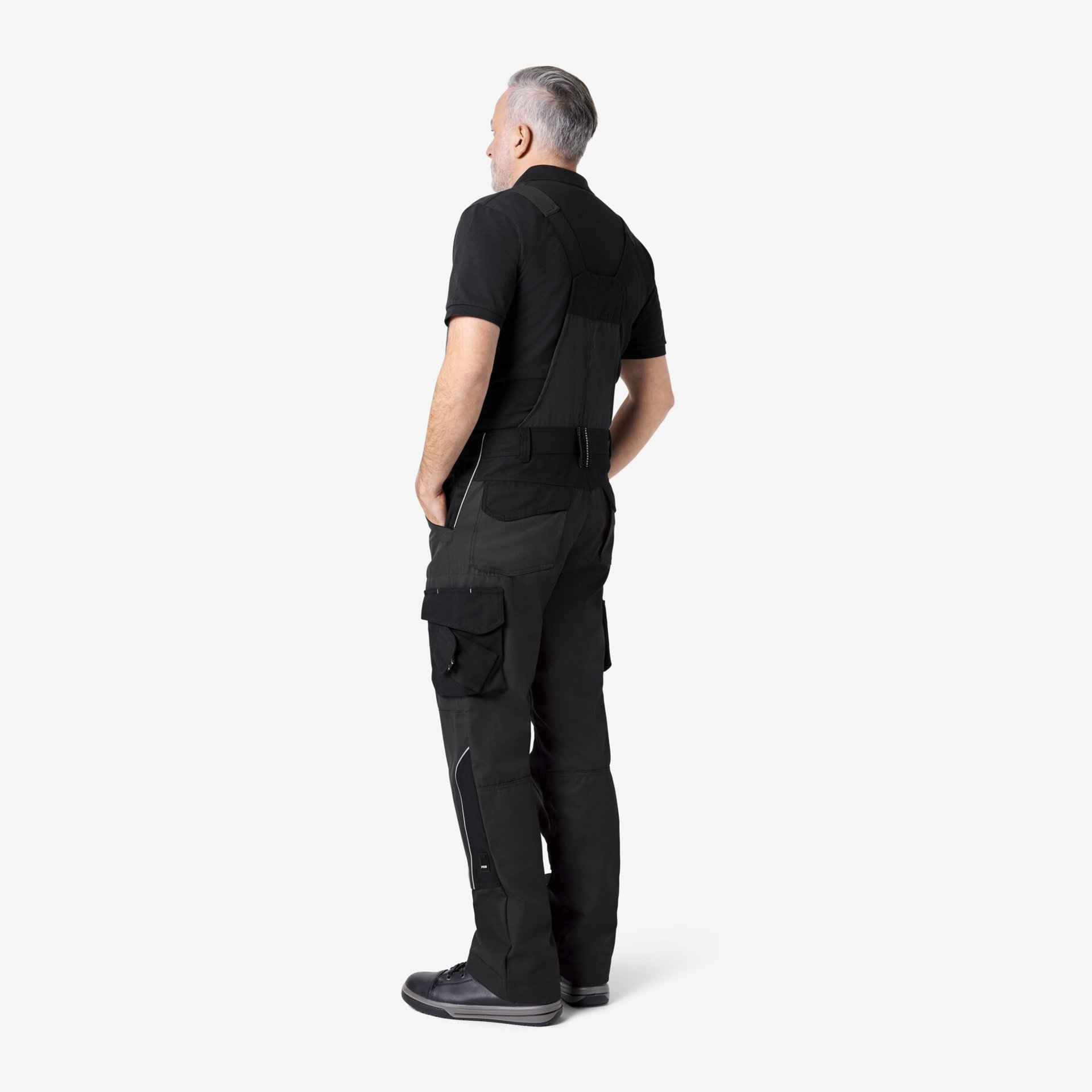 ECKHARD Latzhose anthrazit-schwarz 29