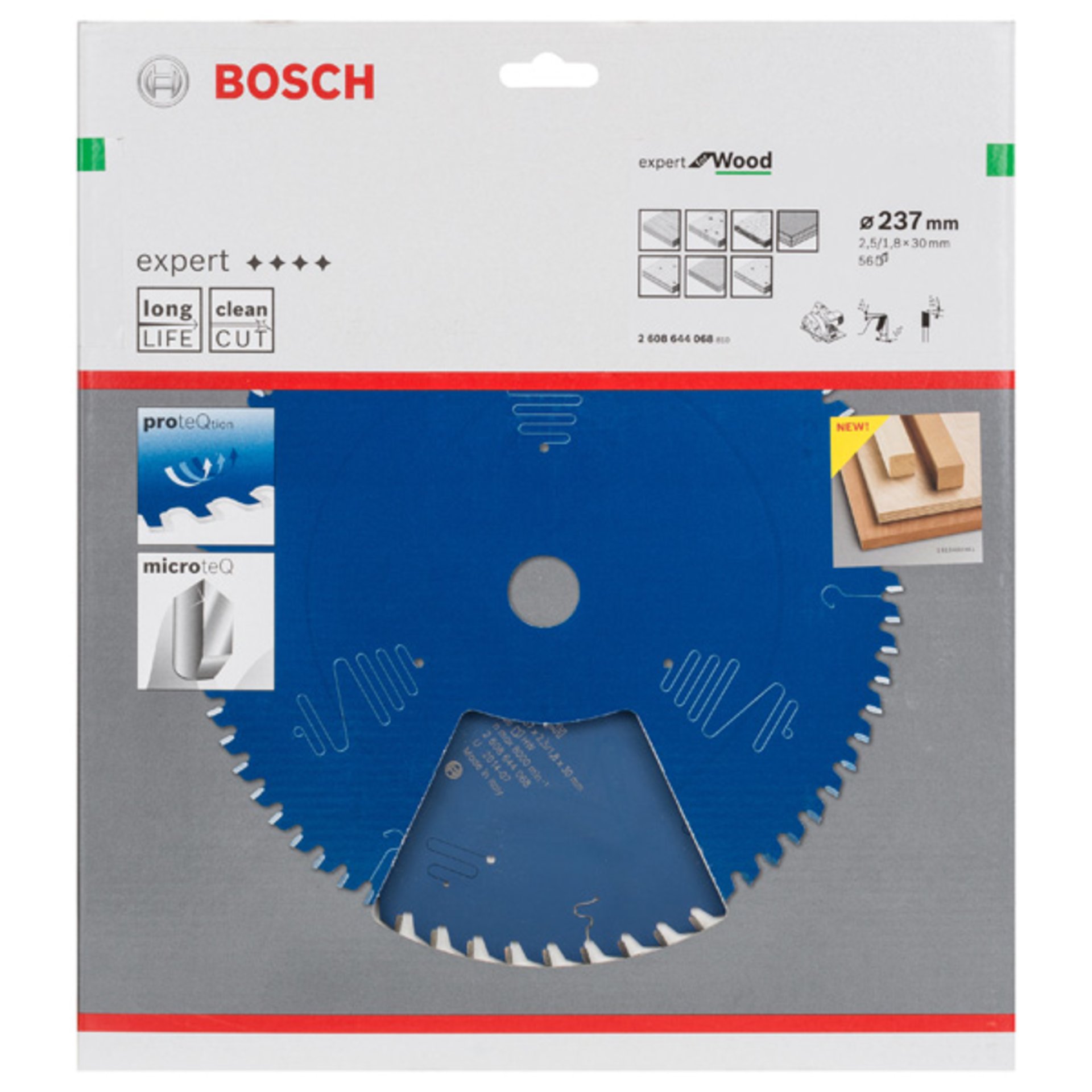Kreissägeblatt Expert for Wood, H 237 x 30, Z56