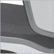 Basisstuhl NEON grau mit Gleiter