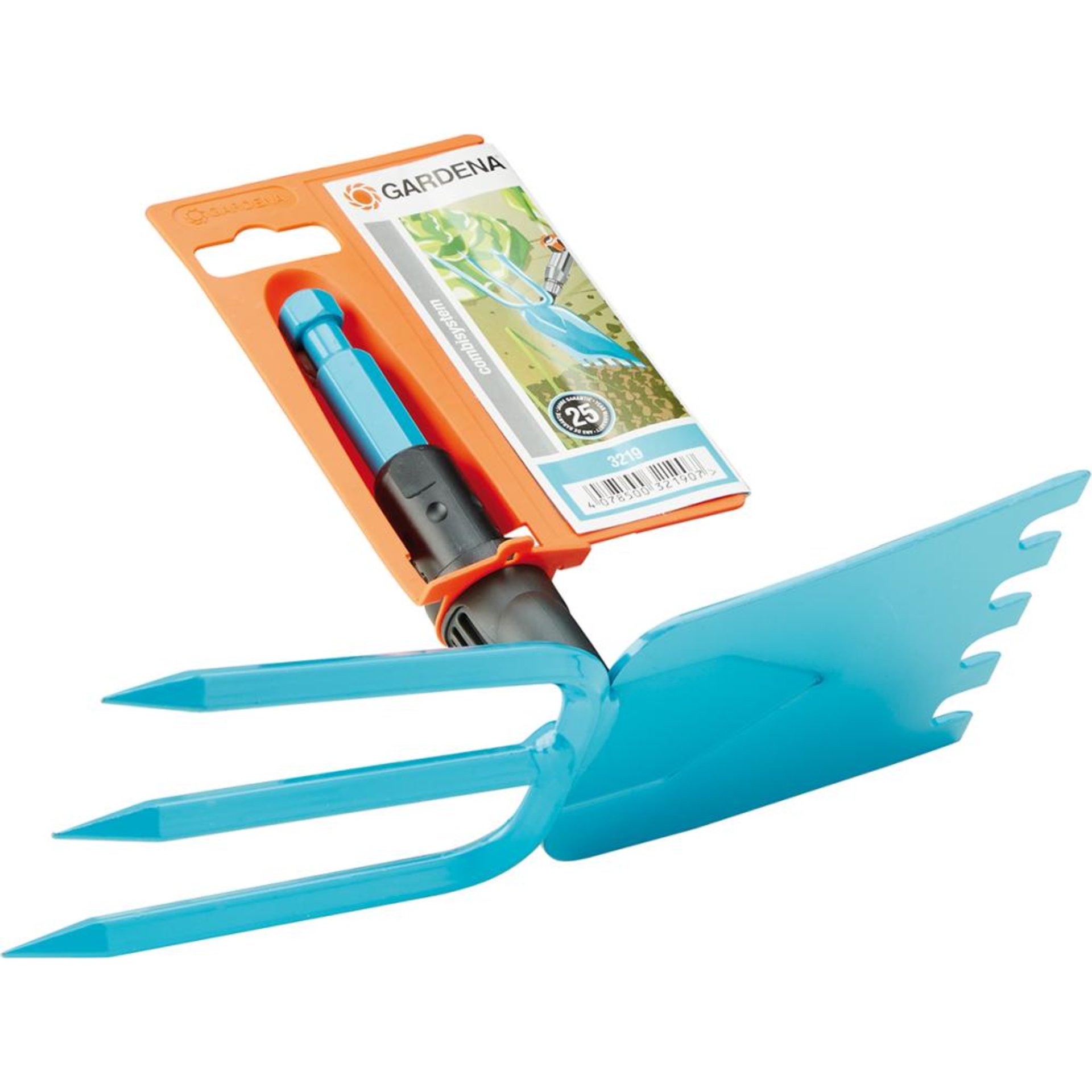 CS-Gartenhacke ger. Blatt3 Zinken 3219 Gardena