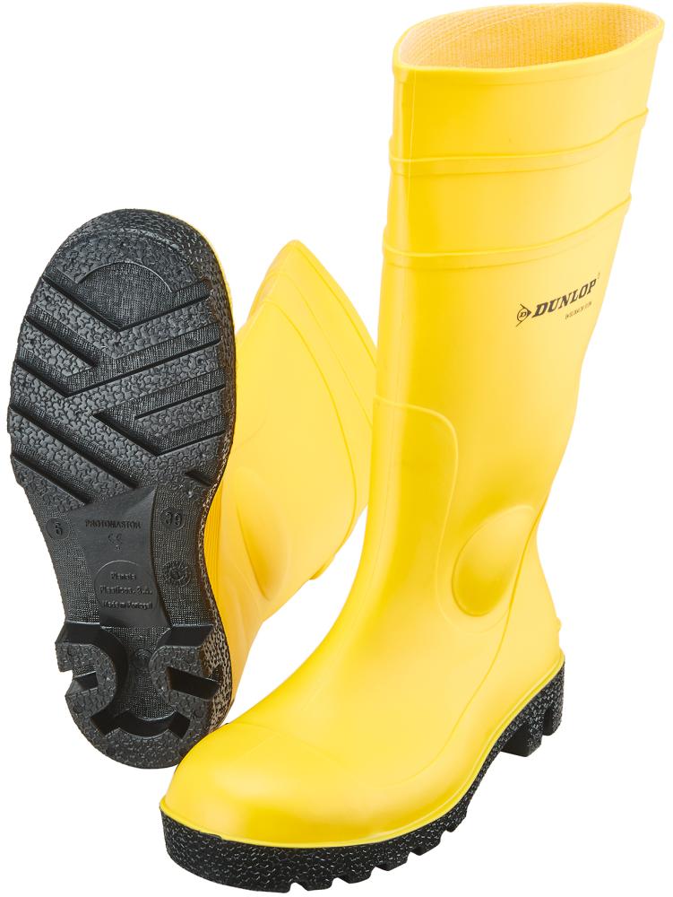 Dunlop Gummistiefel Protomastor full safety 142YP DIN EN ISO 20345 S5 gelb 39