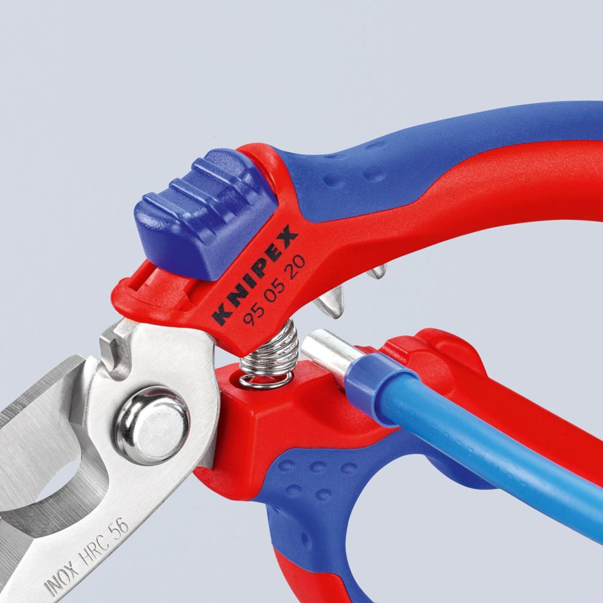 Elektriker-Schere 160mm abgewinkelt KNIPEX