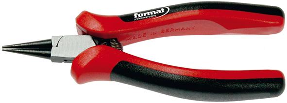 Format Rundzange Elektronik spitzrund 130mm Format Rundzange Elektronik spitzrund 130mm