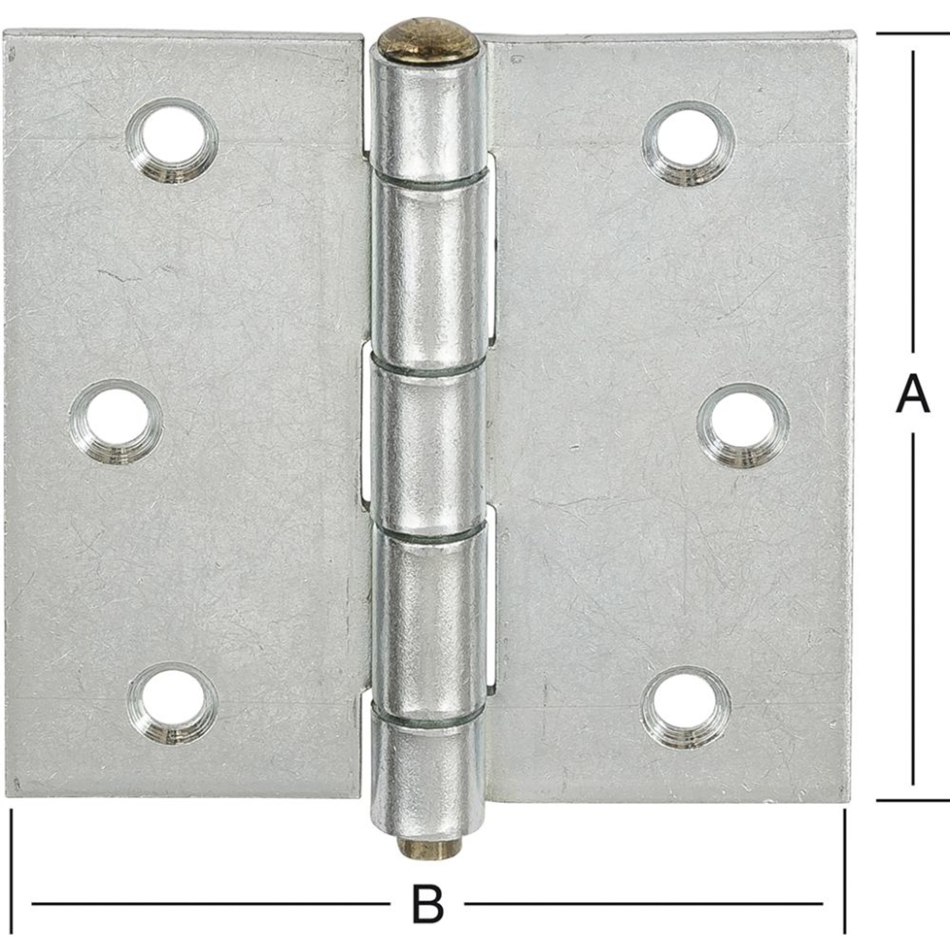 Scharniere stark käntig 90x90mm Nr. 614090Z VORMANN