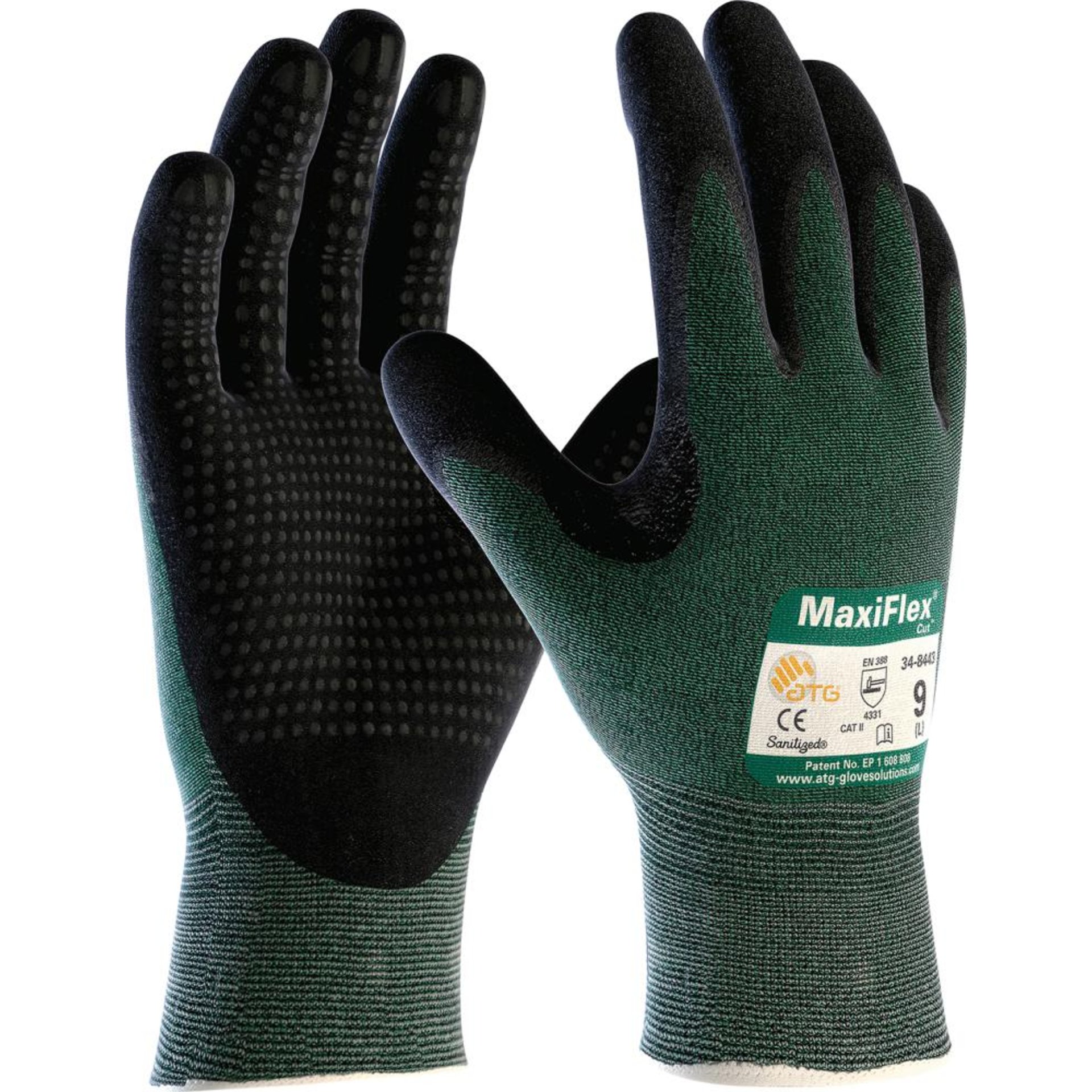 Handschuh MaxiFlex Cut, genoppt, Gr. 10