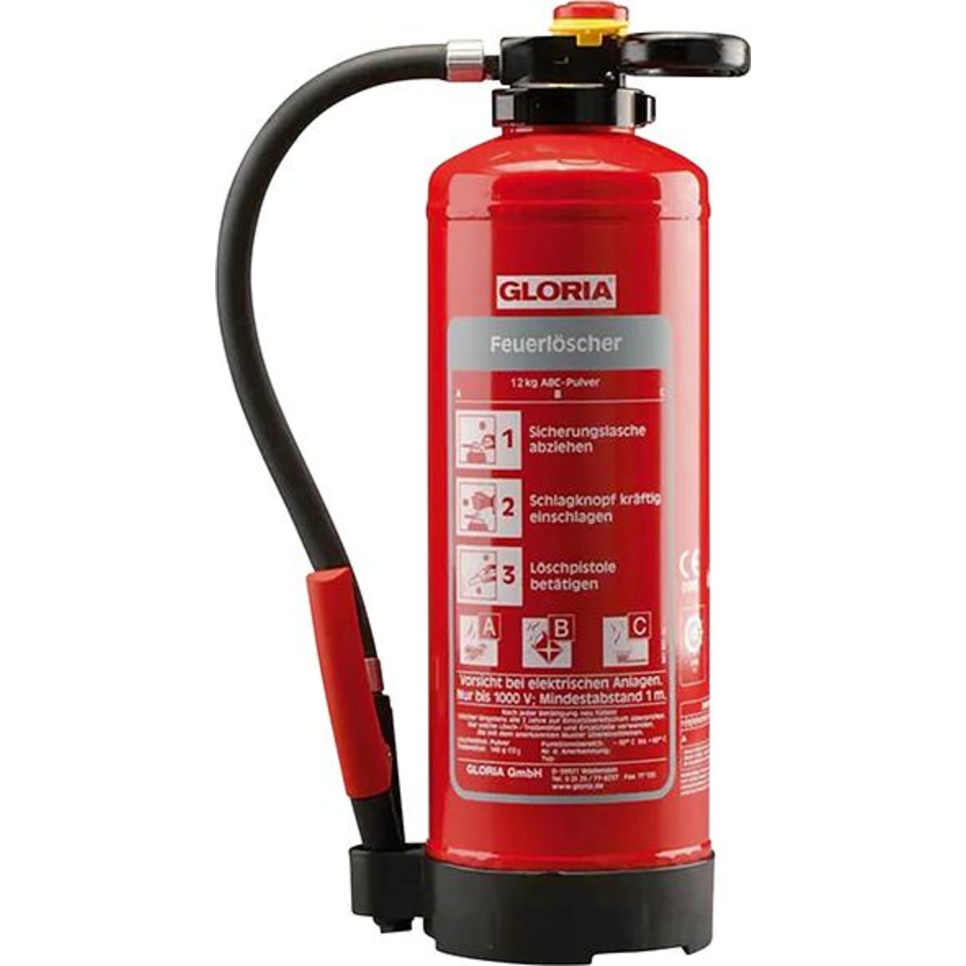 Pulver-Aufladelöscher 12 kg P 12 PRO Gloria