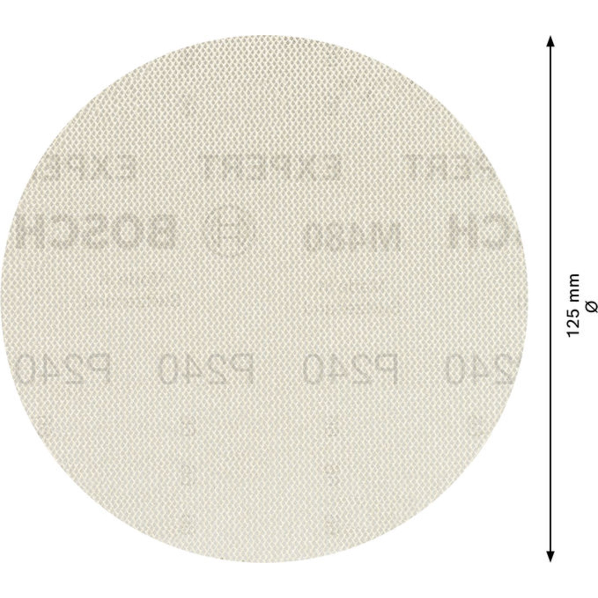 EXPERT M480 Schleifnetz, 225 mm, K 240, 5 Stück
