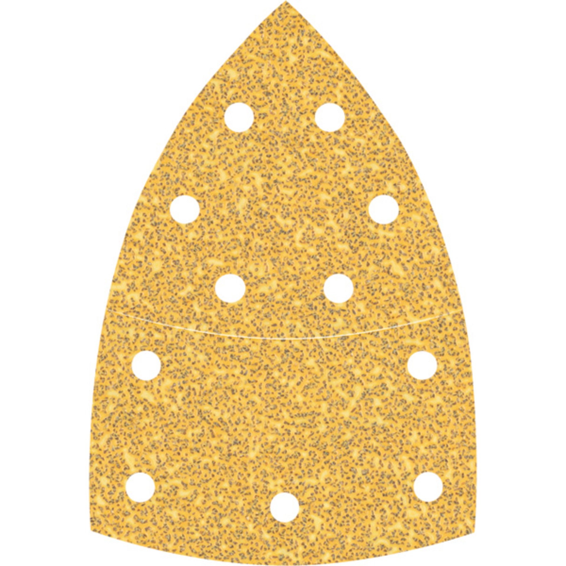 EXPERT C470 Schleifpapier mit 11 Löchern, 102 x 62 mm, 93 mm, K 40, 10er-Pack