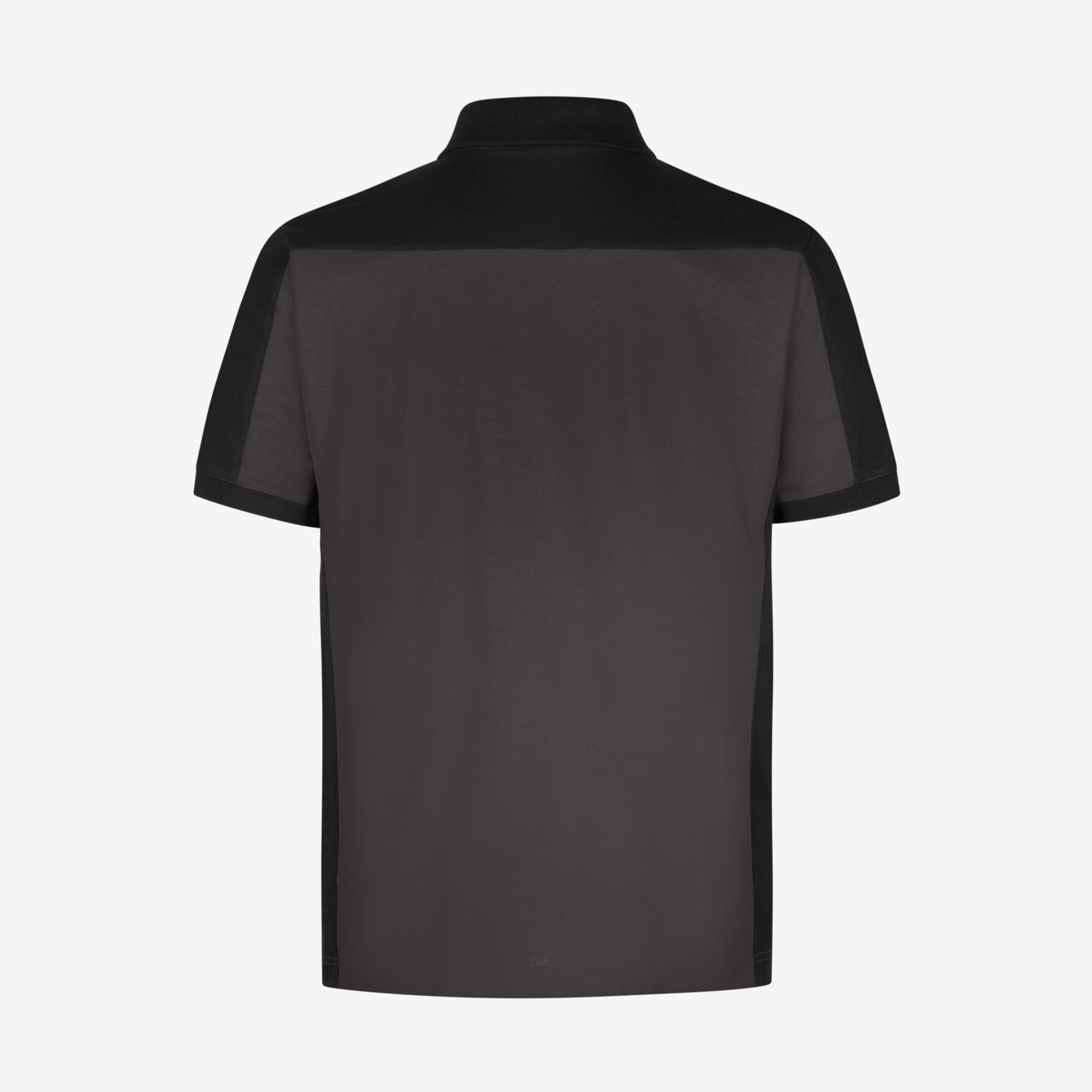 KONRAD Polo-Shirt zweifarbig anthrazit-schwarz Gr. 2XL