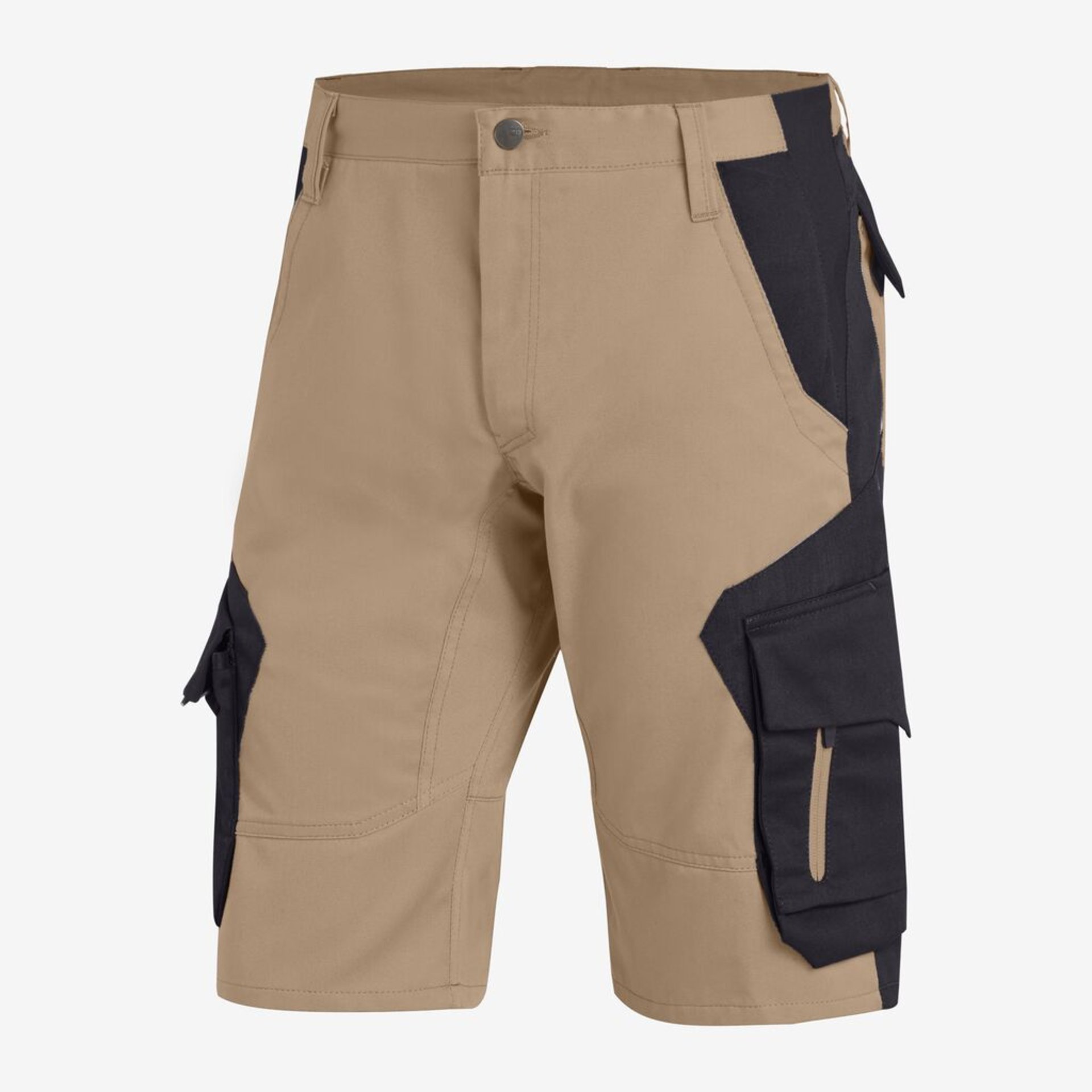 WULF Bermuda beige-schwarz 52