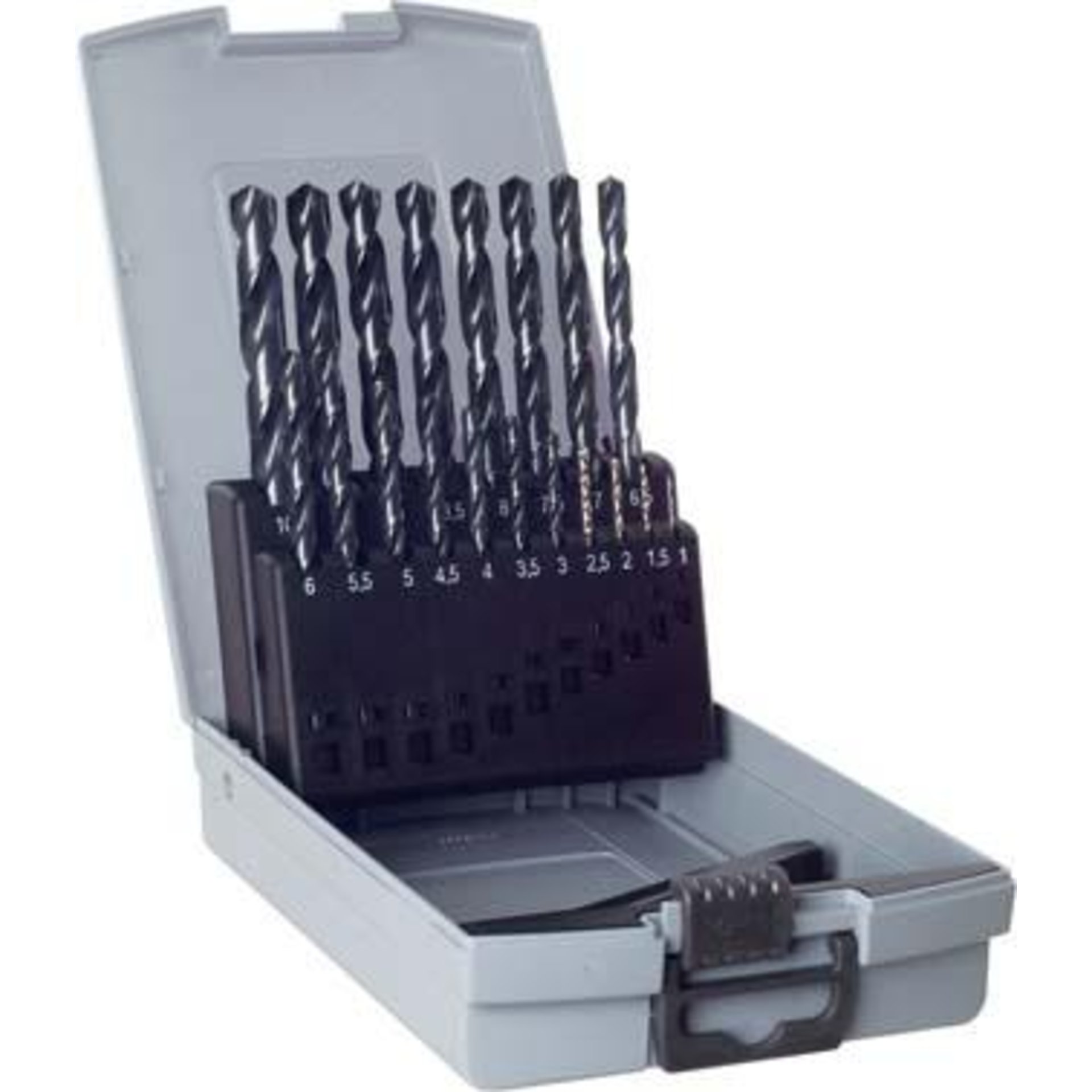 Spiralbohrer-Set DIN338 HSS geschliffen Typ N 1-10mm GÜHRING
