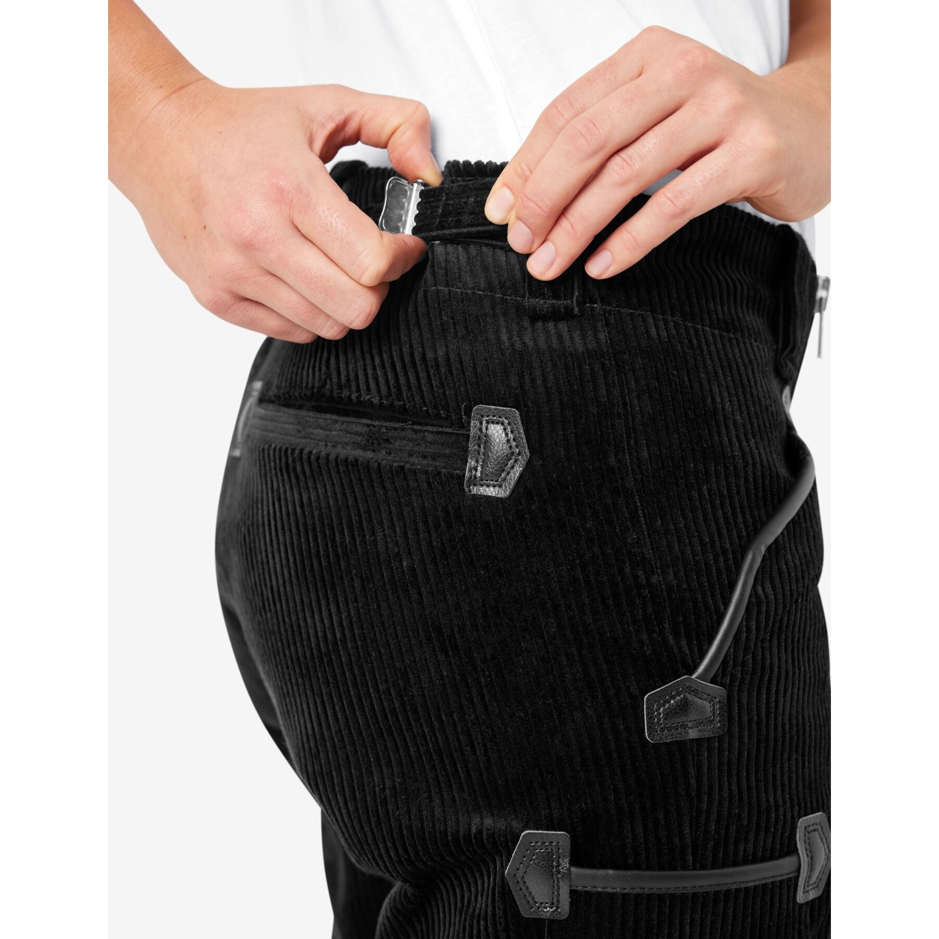 MARIA Zunfthose Trenkercord schwarz 76