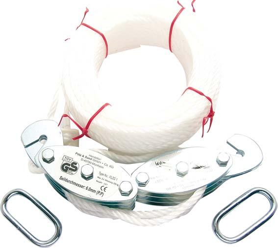 Flaschenzug 3x250 () galZn f. Seil-Ø b. 5,0mm Flaschenzug 3x250 () galZn f. Seil-Ø b. 5,0mm