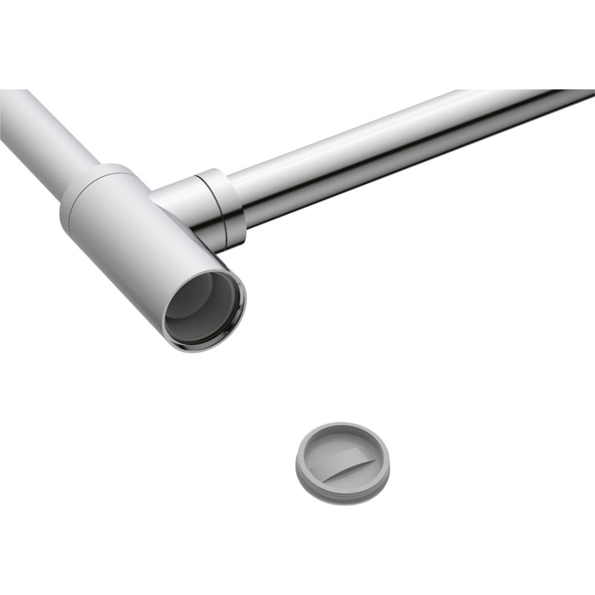 DS-5WK Flaschensiphon, Chrom, 1 1/4" x 32 mm