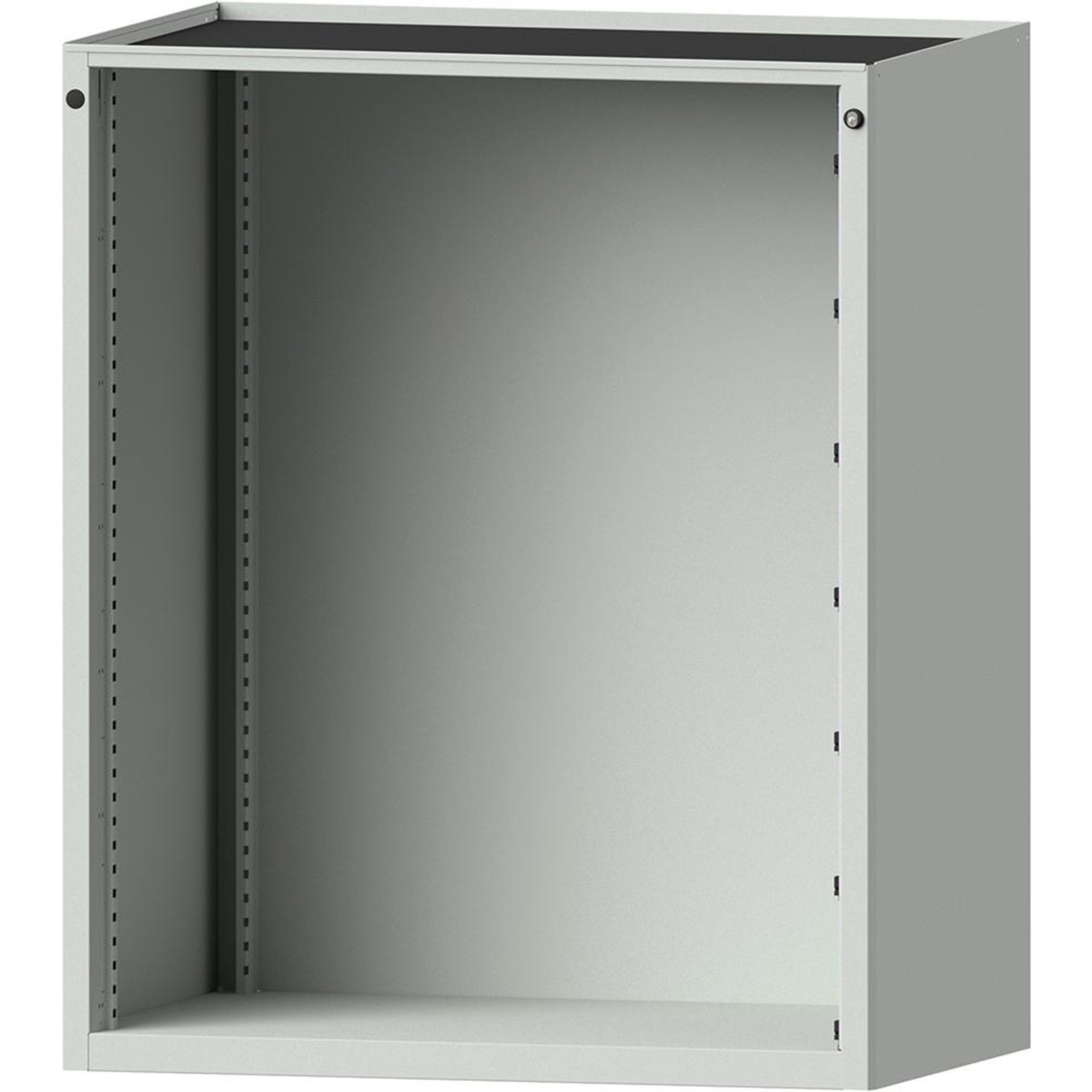 Anke Schubladenschrank B1060xT700xH1280 mm RAL 7035 Leergehäuse NH 1200mm mit Wanne