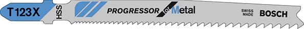 Bosch Stichsägeblatt T 123 X Pack a 5 Stück Bosch Stichsägeblatt T 123 X Pack a 5 Stück