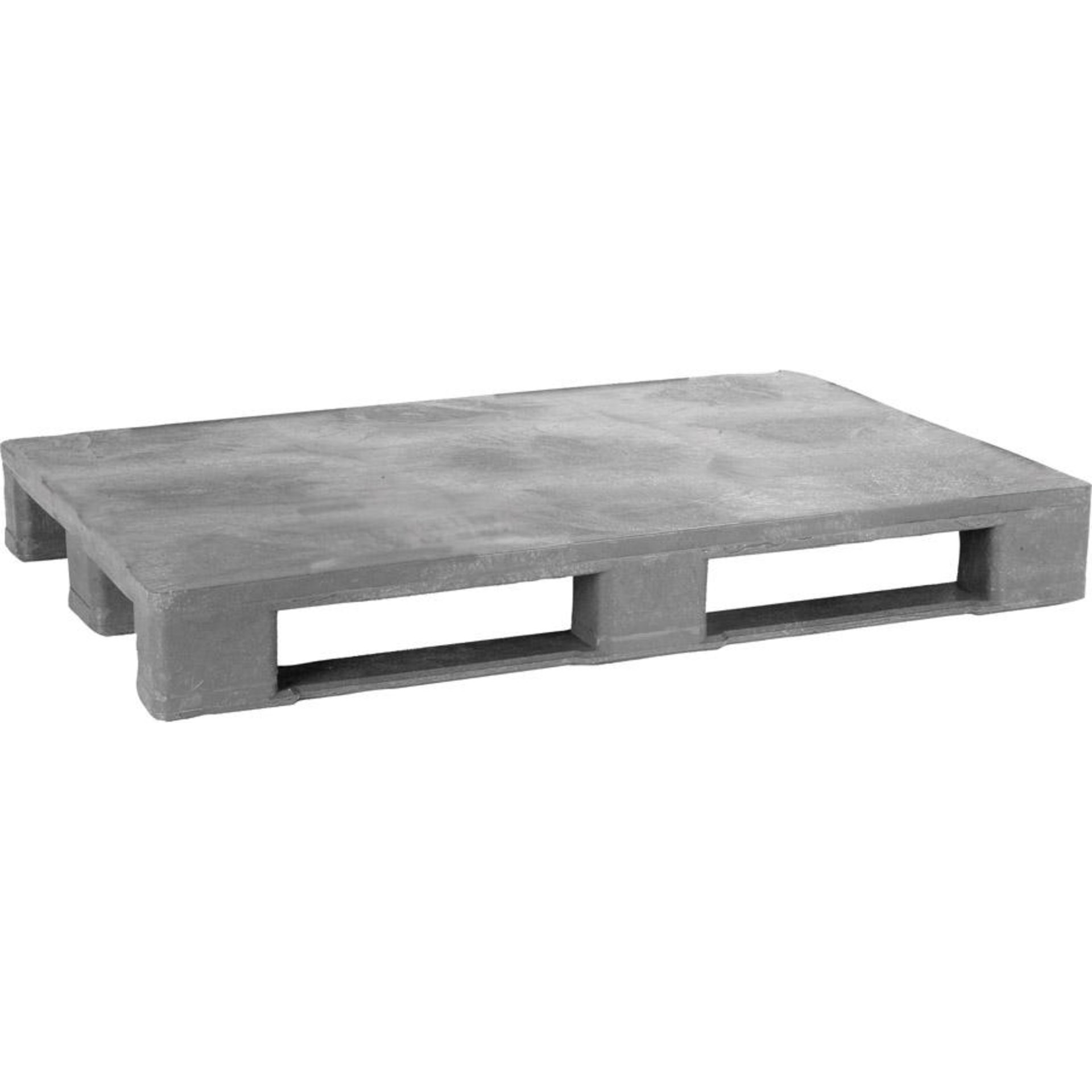 Schwerlast-Kunststoff-Palette, grau