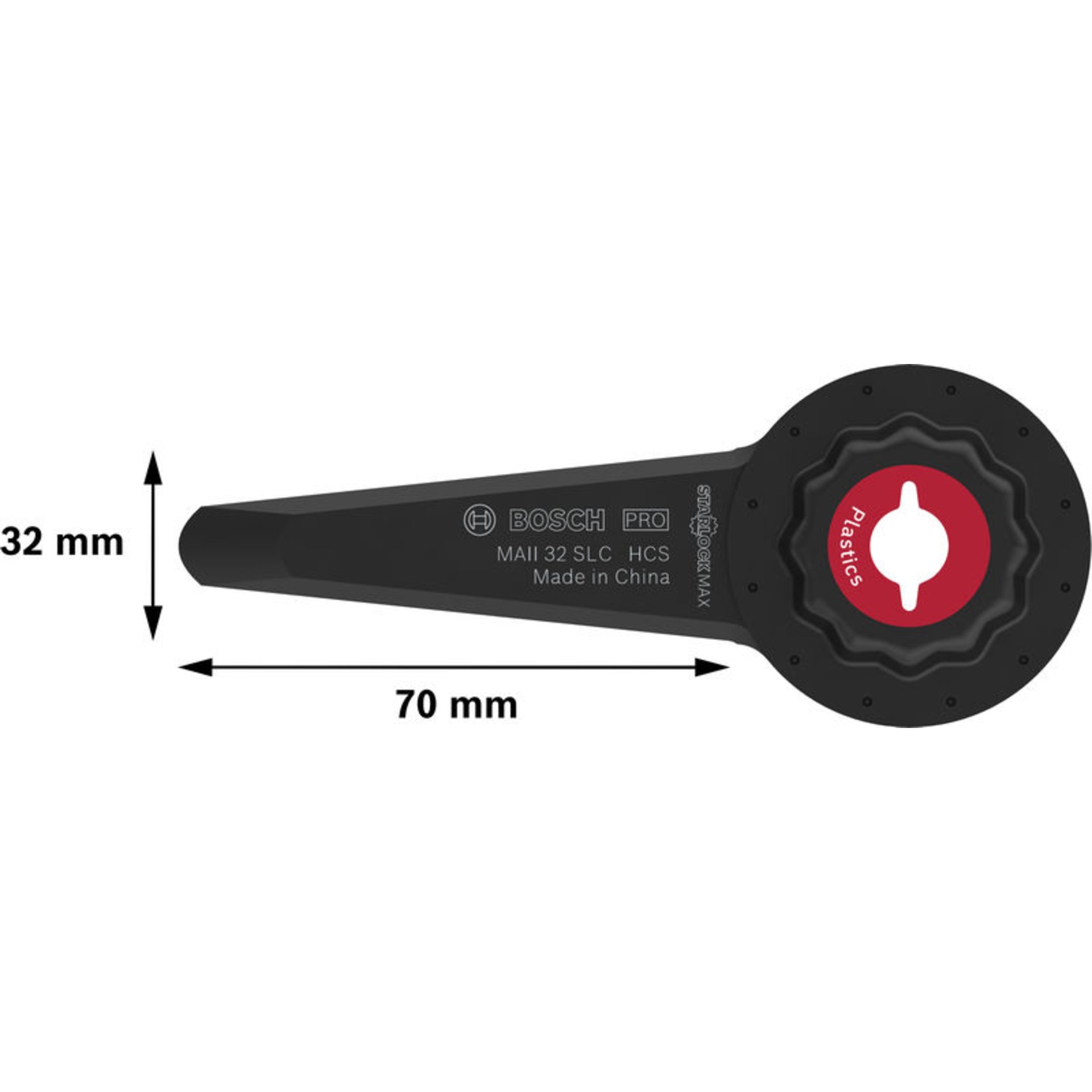 PRO MAII 32 SLC Blatt für Multifunktionswerkzeuge, 32 x 70 mm, 10-tlg.