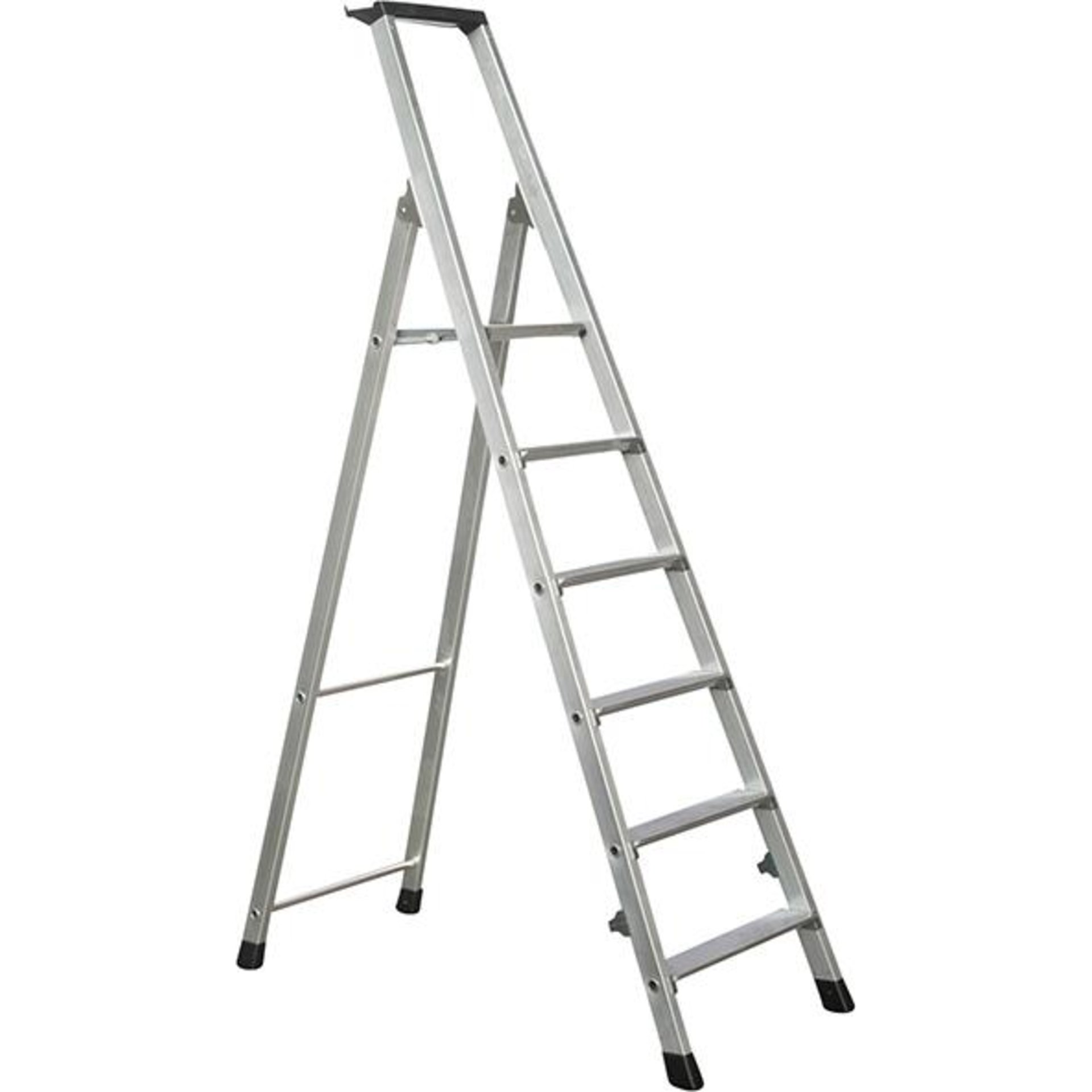 Stufenleiter Nova S 6 Stufen Plattformhöhe 1,26 m Arbeitshöhe 3,25 m ZARGES
