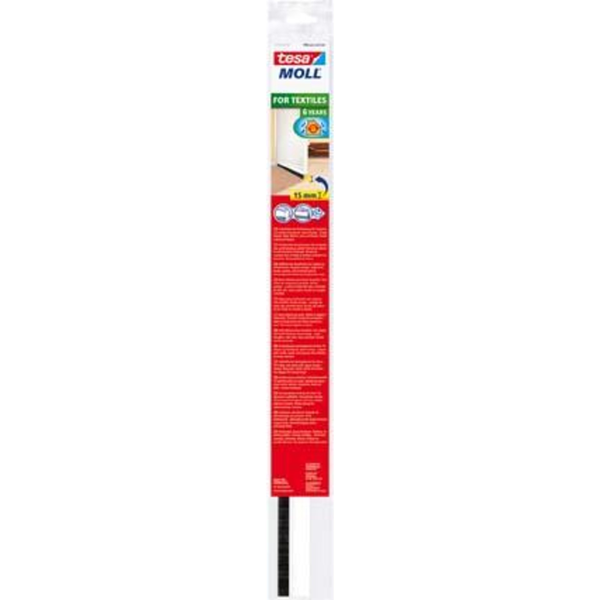 Tür-Dichtung 5403 braun bis 15mm Spalte tesa