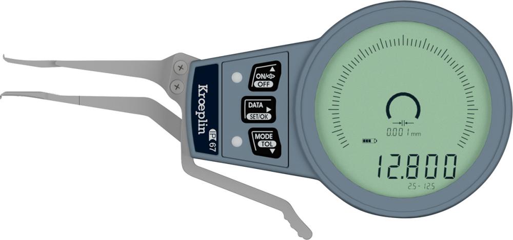 Kroeplin Innenschnelltaster 2,5-12,5mm