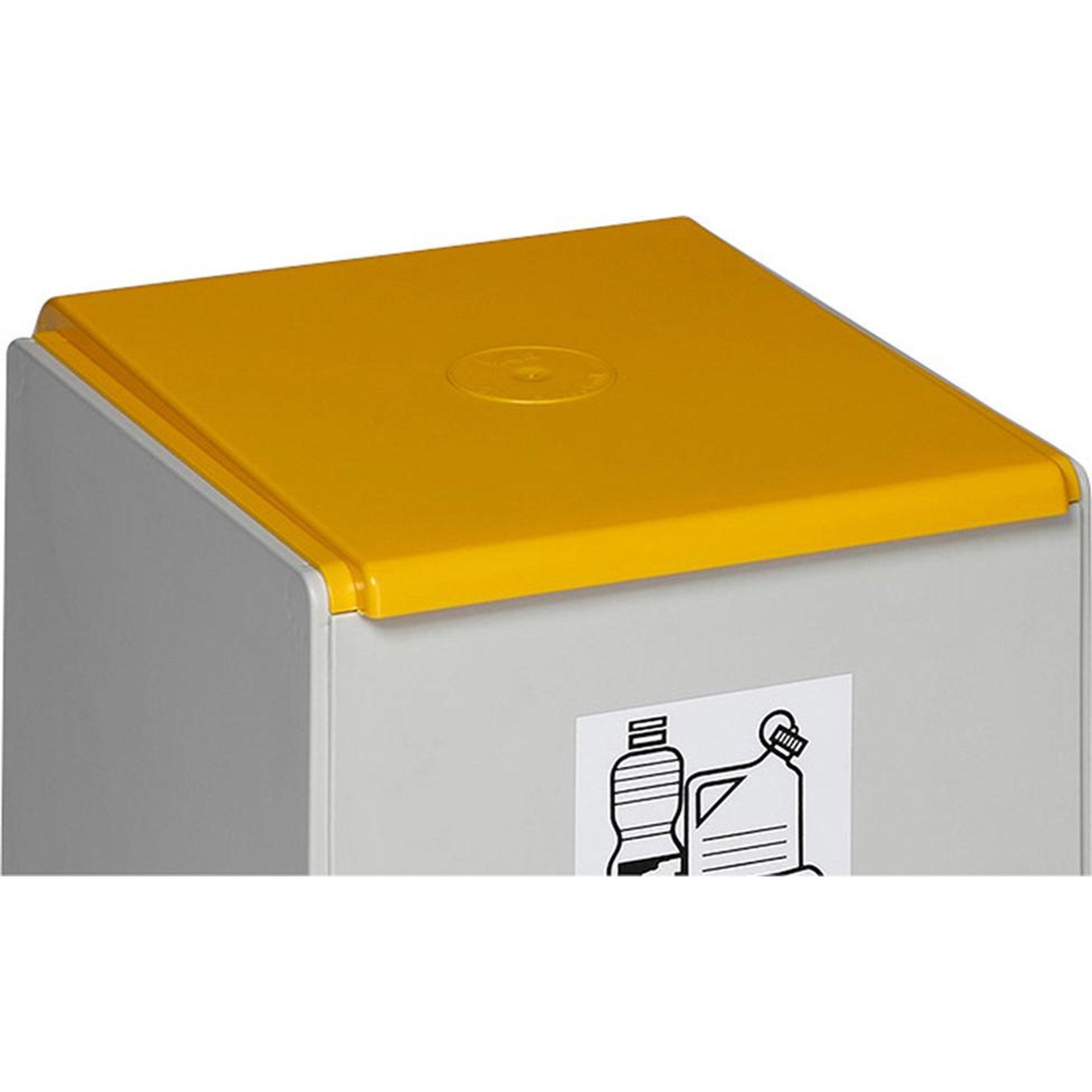 Deckel gelb für Kunststoffcontainer 60 l