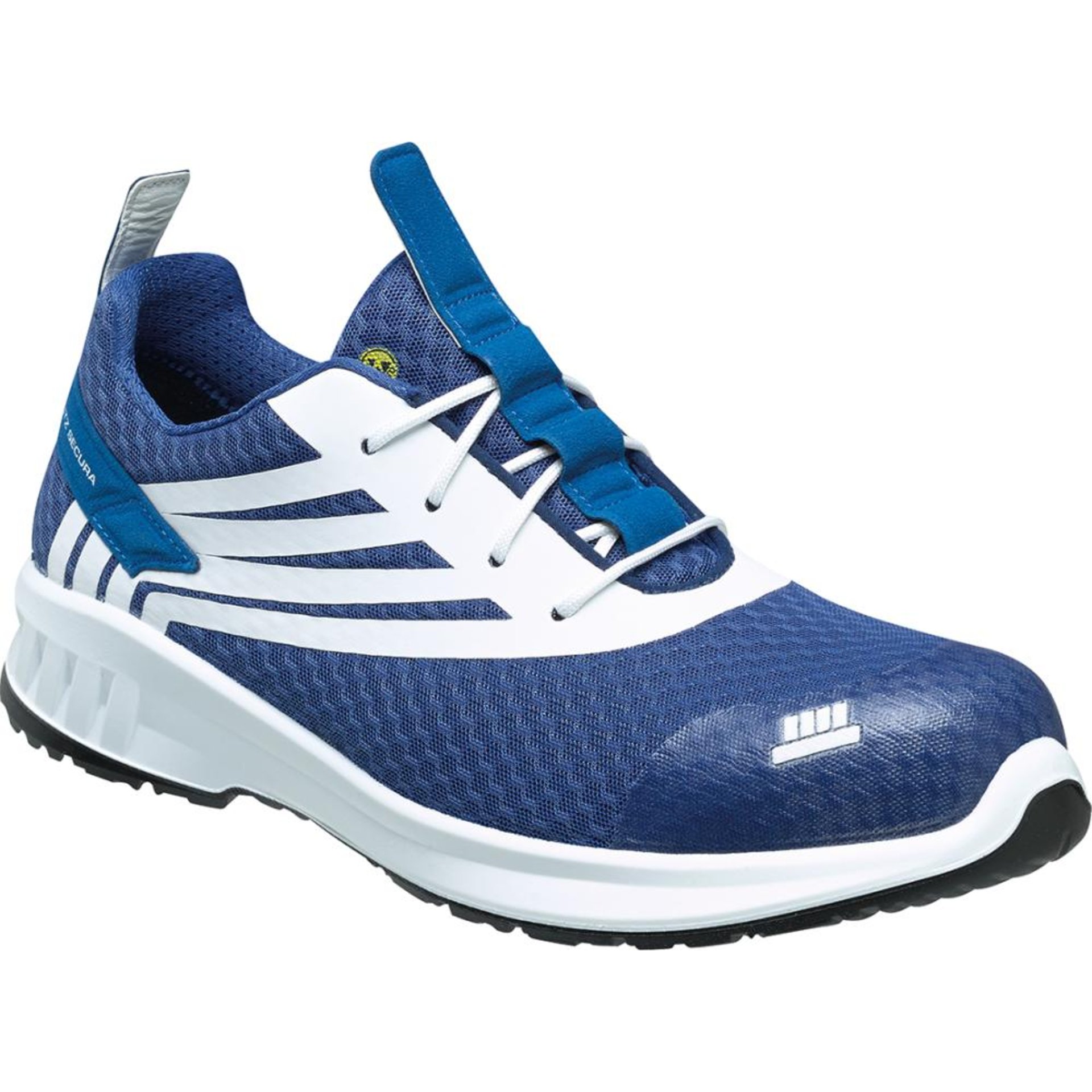 Halbschuh CP 4400, blau-weiß, ESD NB S1, Gr.48/49