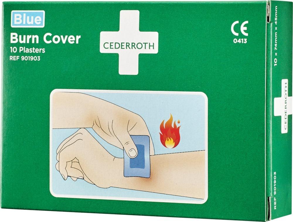 Cederroth Brandpflaster,10Stck., lebensmitteltauglich Cederroth Brandpflaster,10Stck., lebensmitteltauglich
