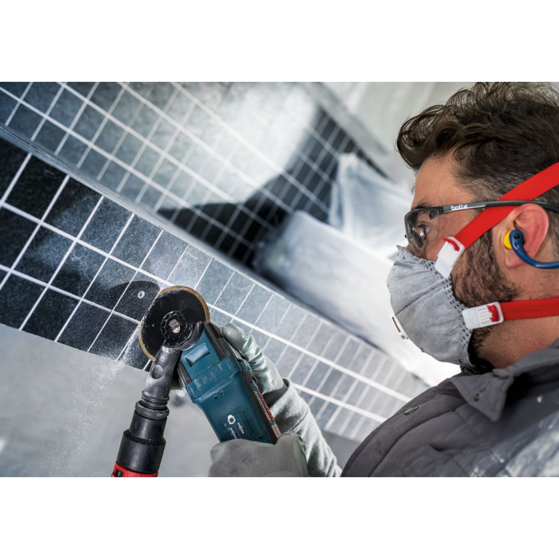 EXPERT Grout Segment Blade ACZ 85 RD4 Blatt für Multifunktionswerkzeuge, 85 mm