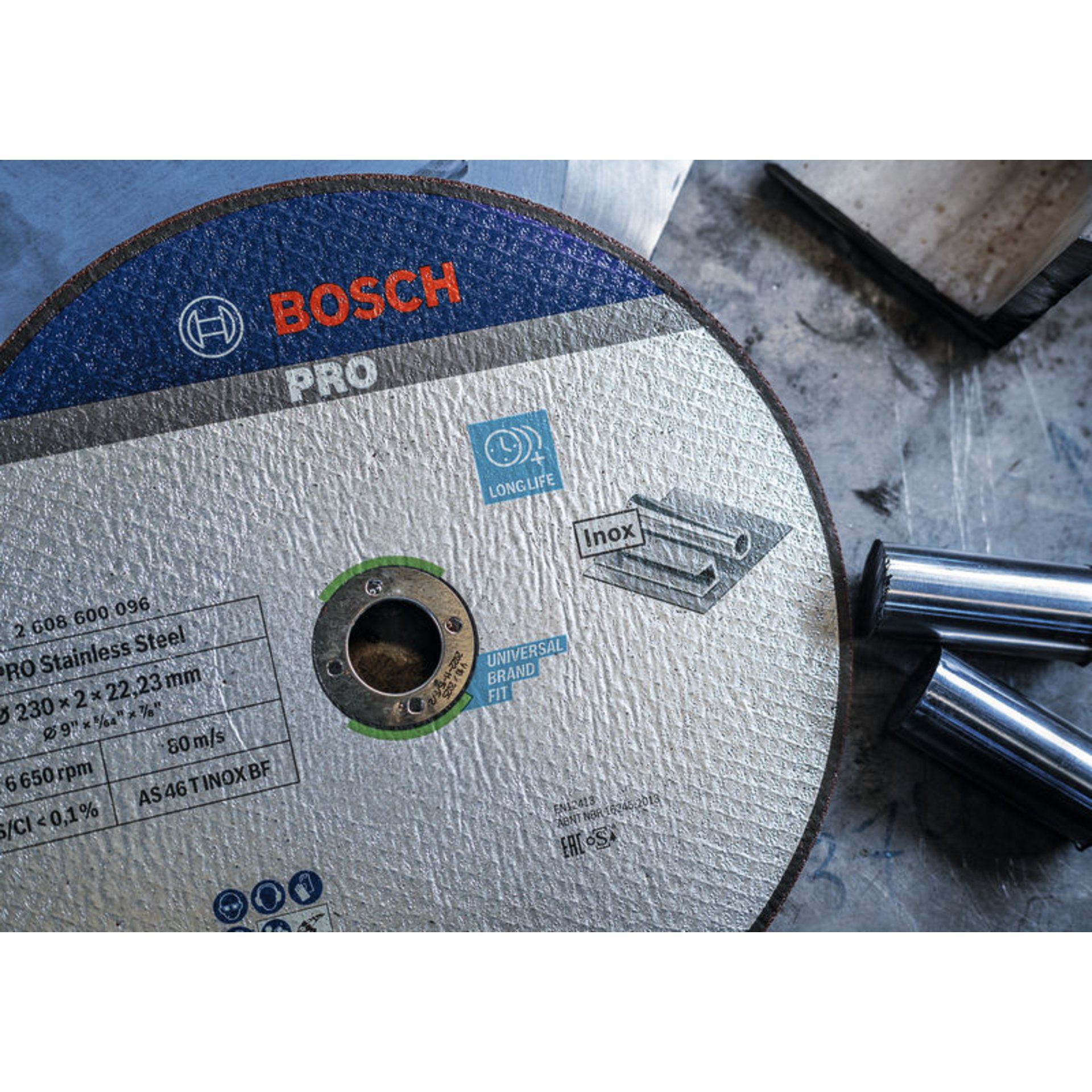PRO Stainless Steel Trennscheibe, 180 x 2 x 22,23 mm