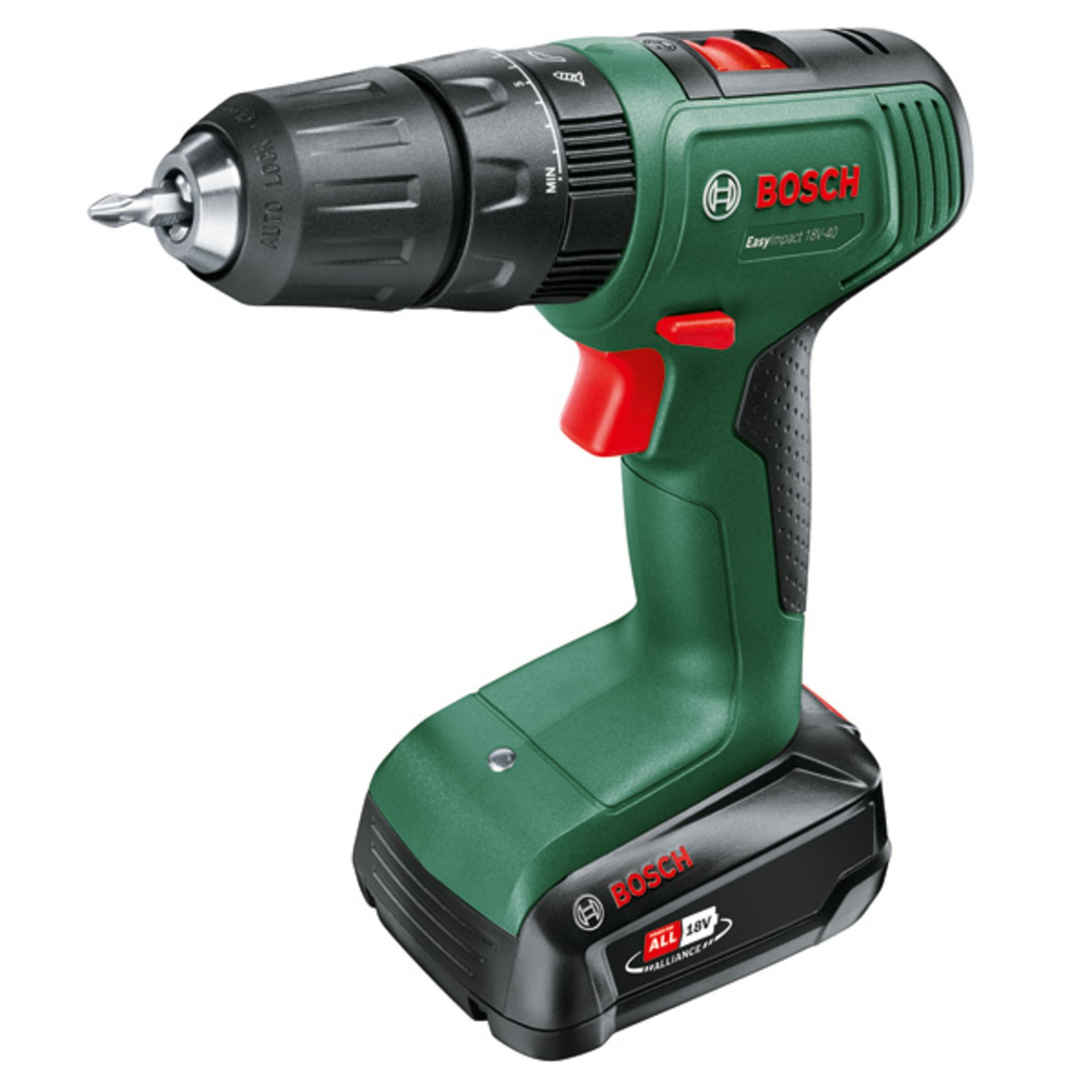 Akku-Bohrschrauber EasyImpact 18V-40, 1 x Akku PBA 18V 1.5Ah