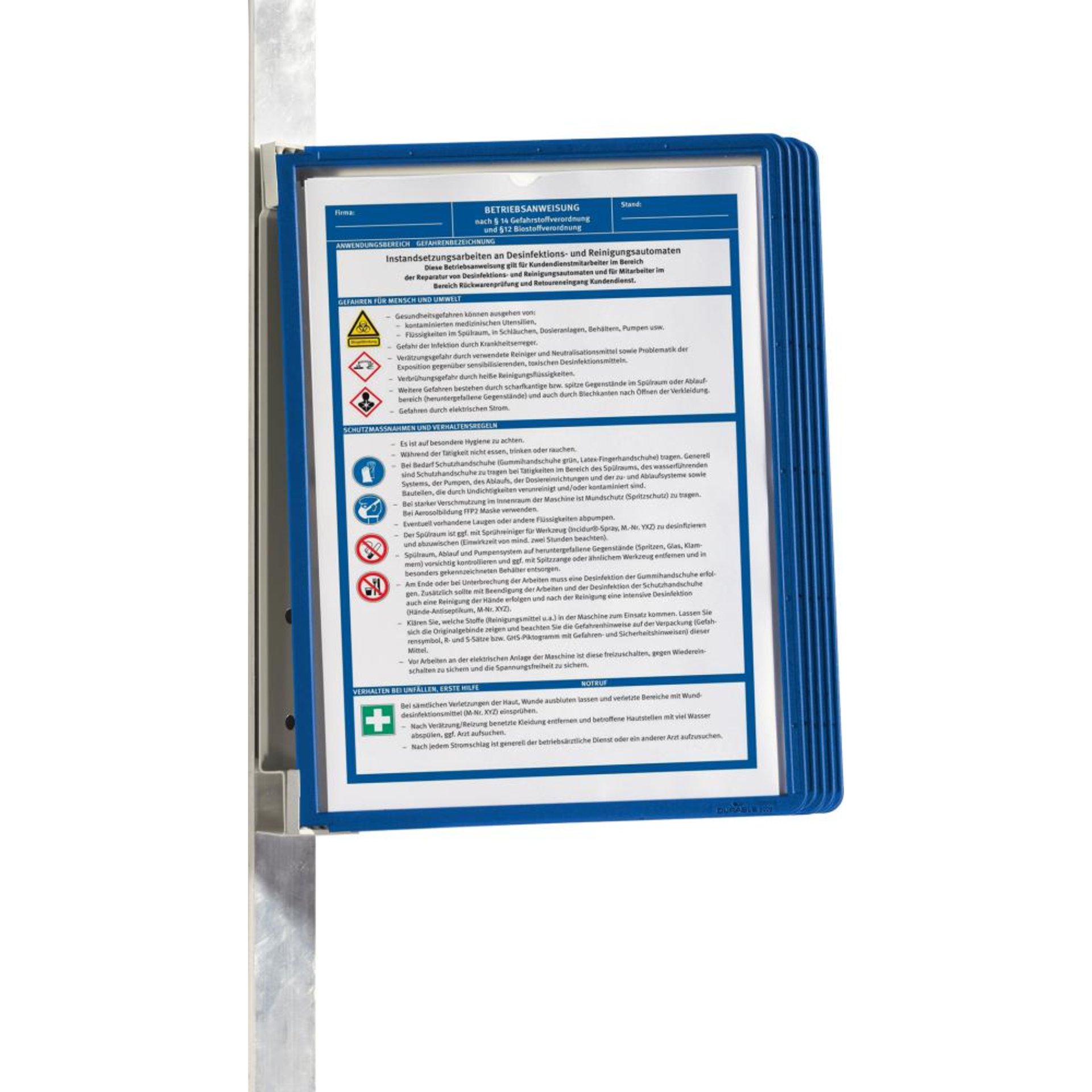 Vario Magnet Wall 5 dunkelblau