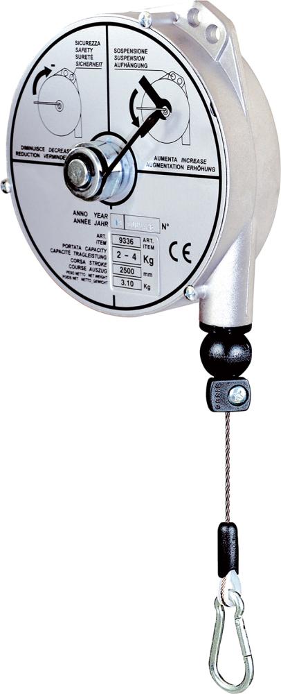 Federzug Typ 9336 2-4 kg 2,5 m Federzug Typ 9336 2-4 kg 2,5 m