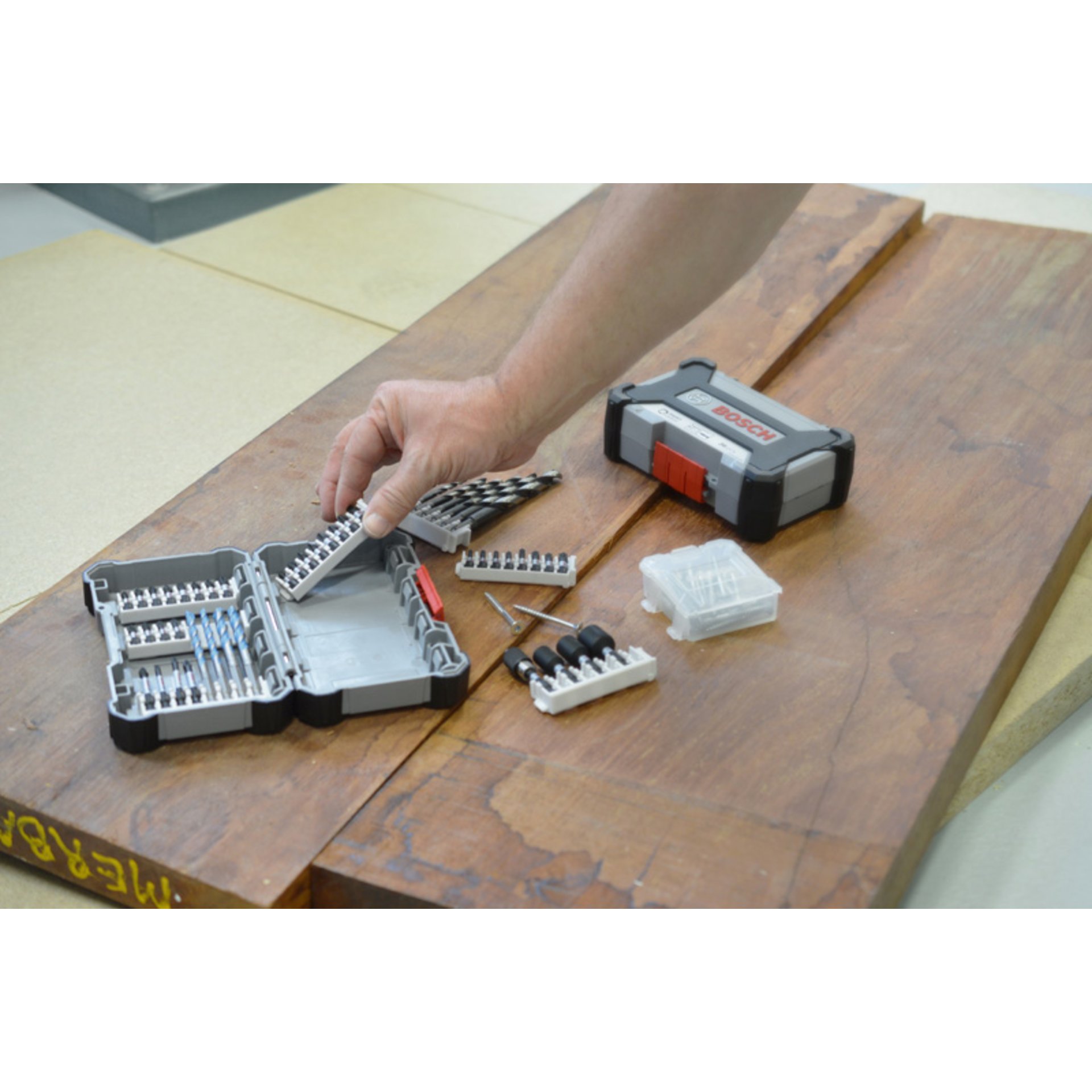 Leere Pick and Click Aufbewahrungsbox