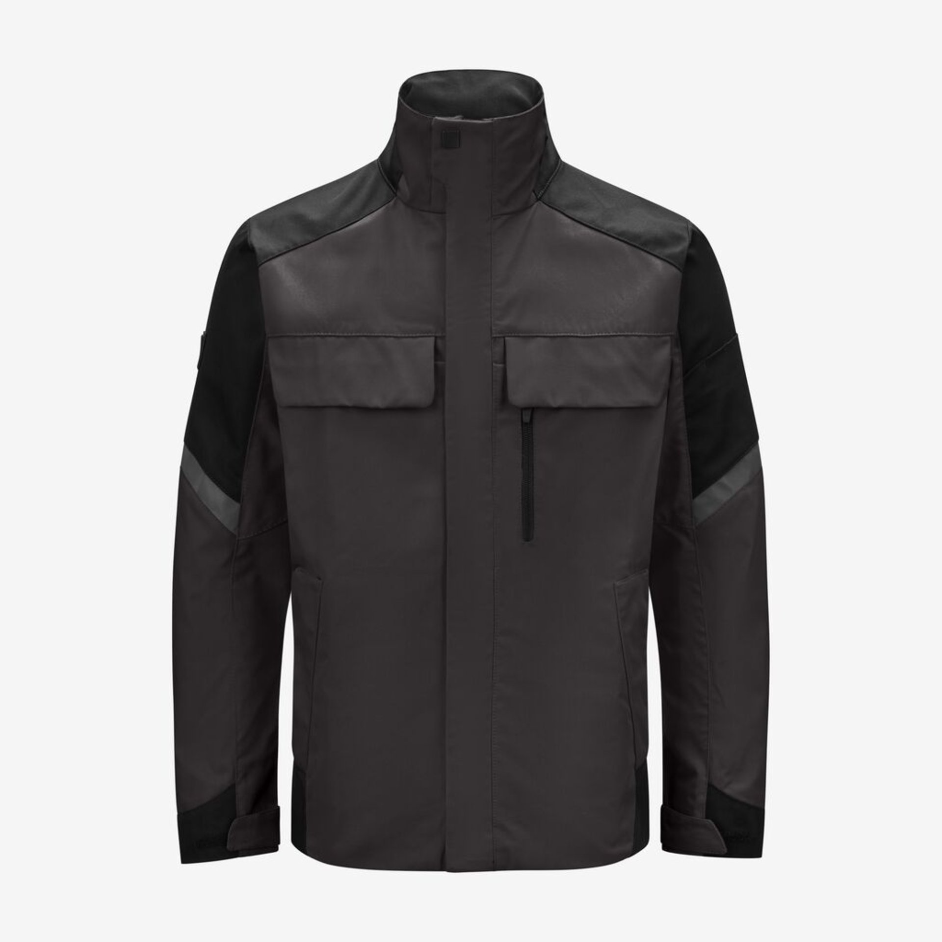 FRANK Arbeitsjacke Herren anthrazit-schwarz 2XL