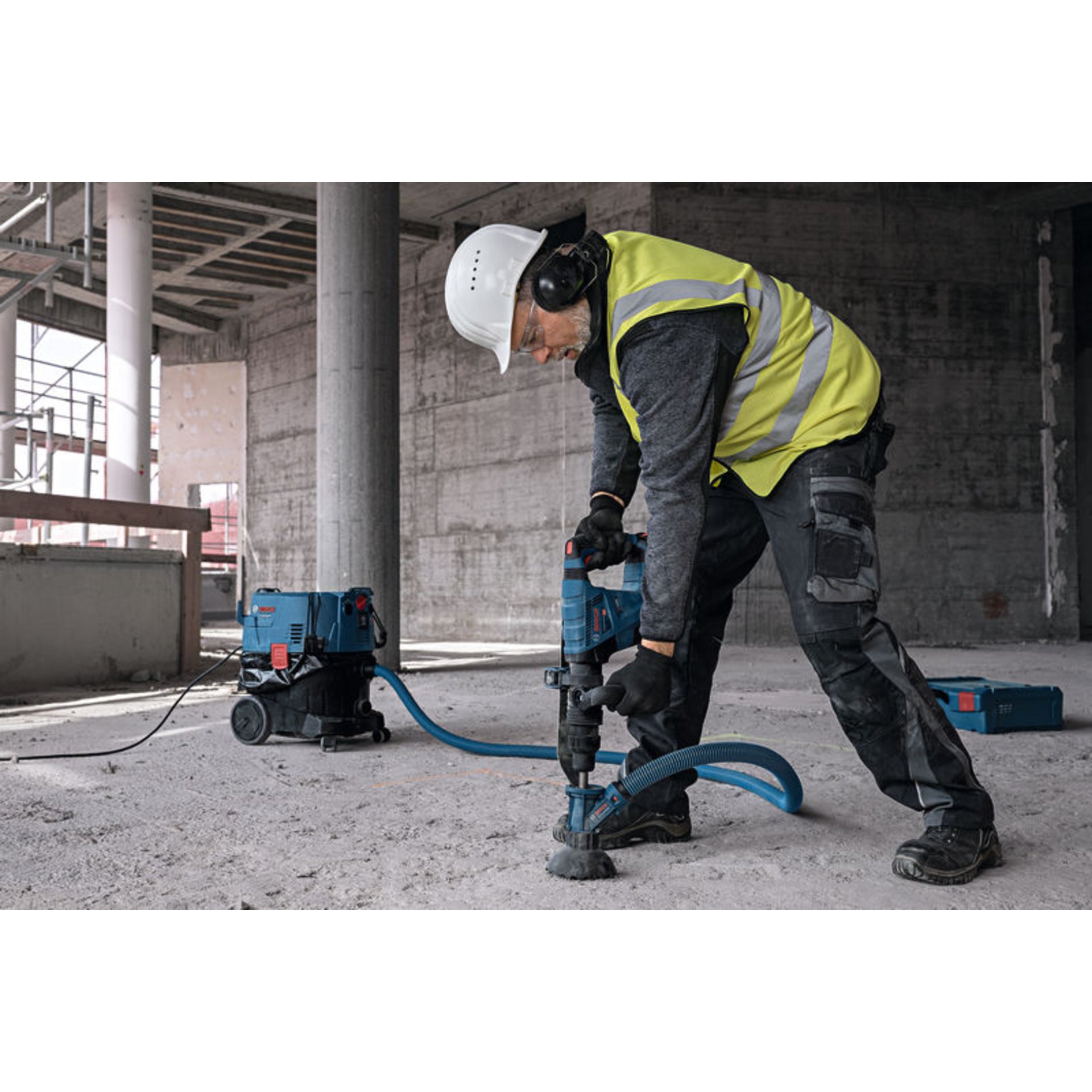 Staubabsaugung für SDS max GDE max