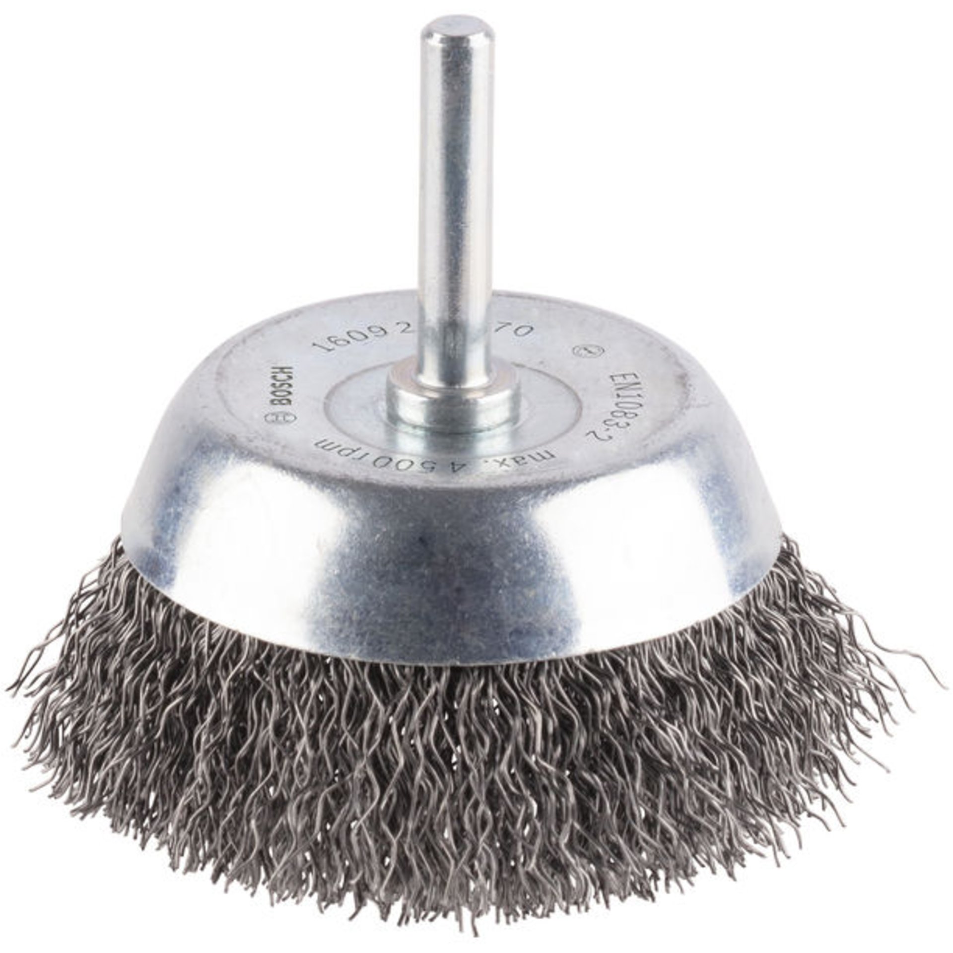 PRO Metal clean Topfbürste, zylindrischer Schaft, 70 x 0,3 mm