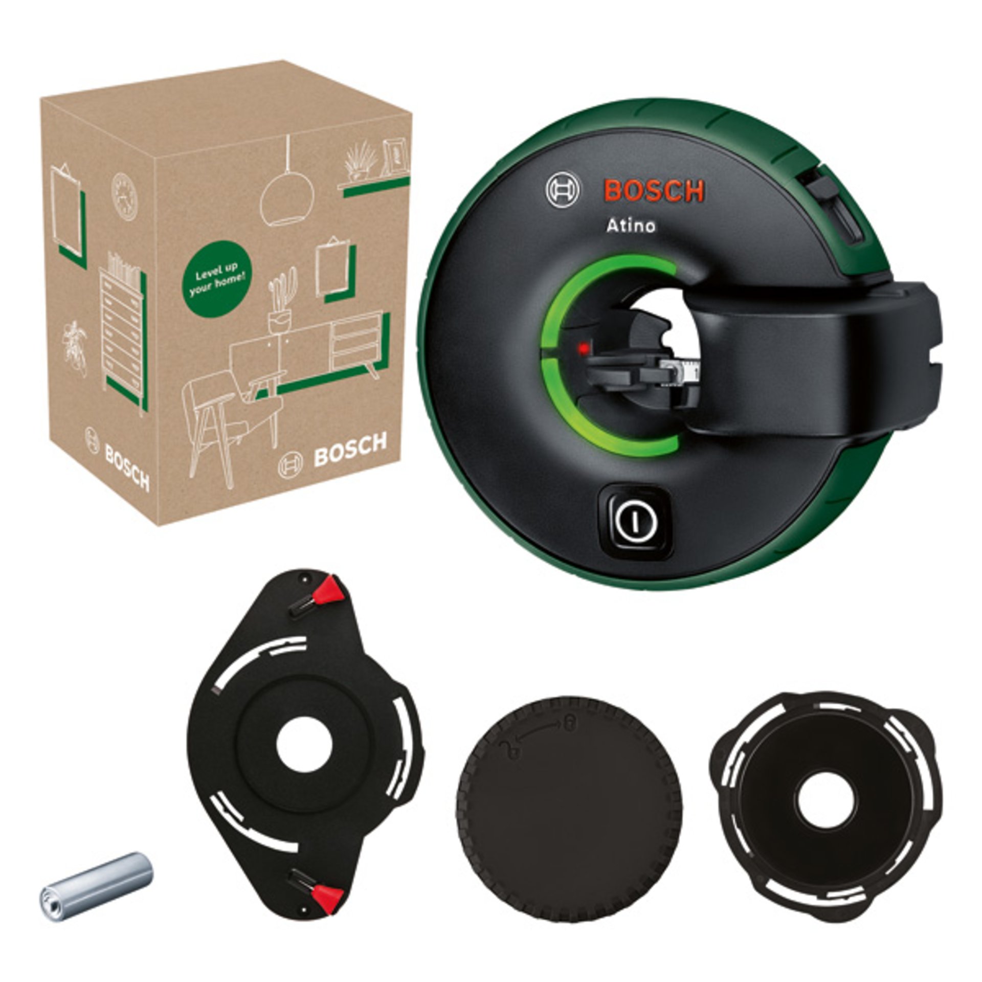Linienlaser Atino, eCommerce-Karton