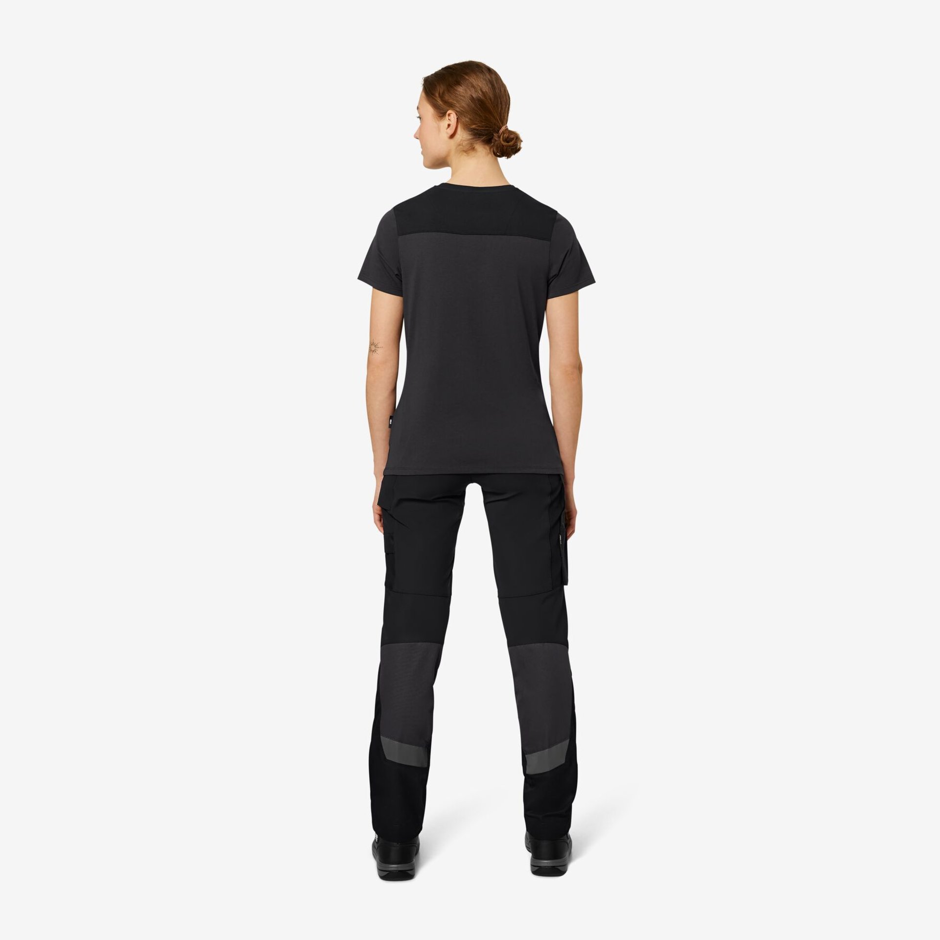 KIRA T-Shirt Damen anthrazit-schwarz 4XL