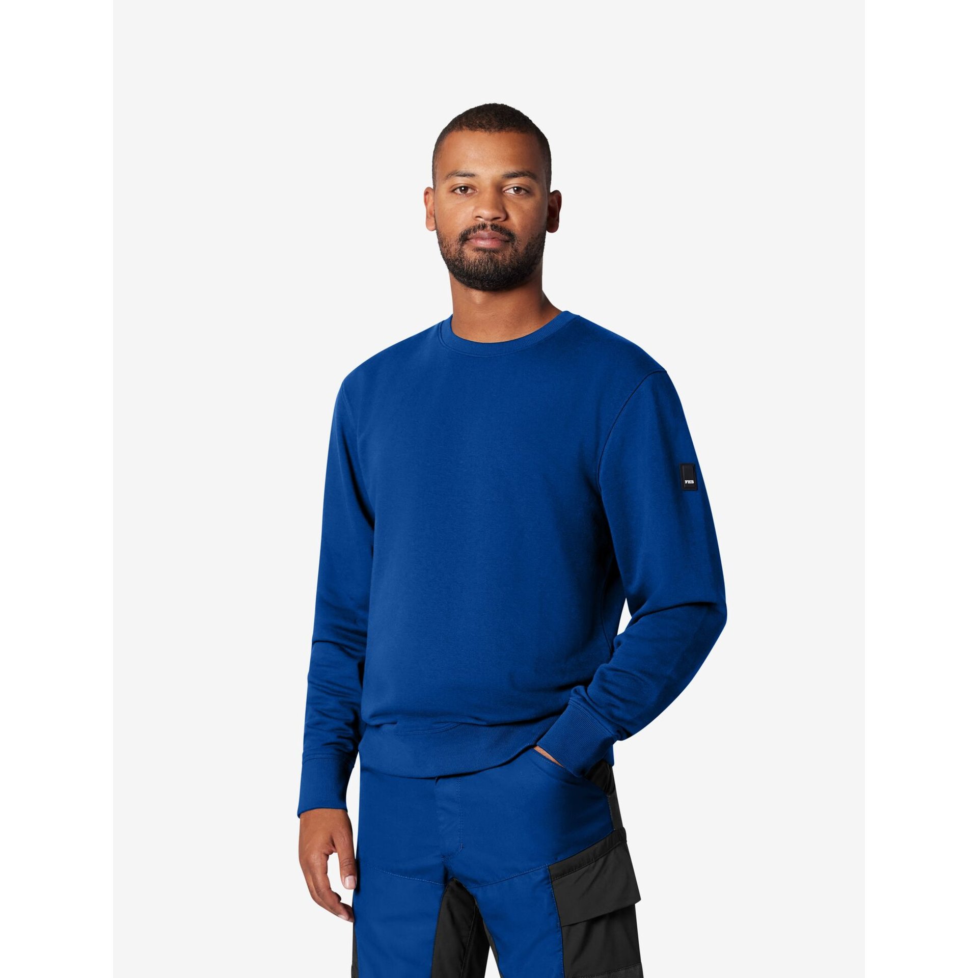 PIET Sweatshirt unisex royalblau L