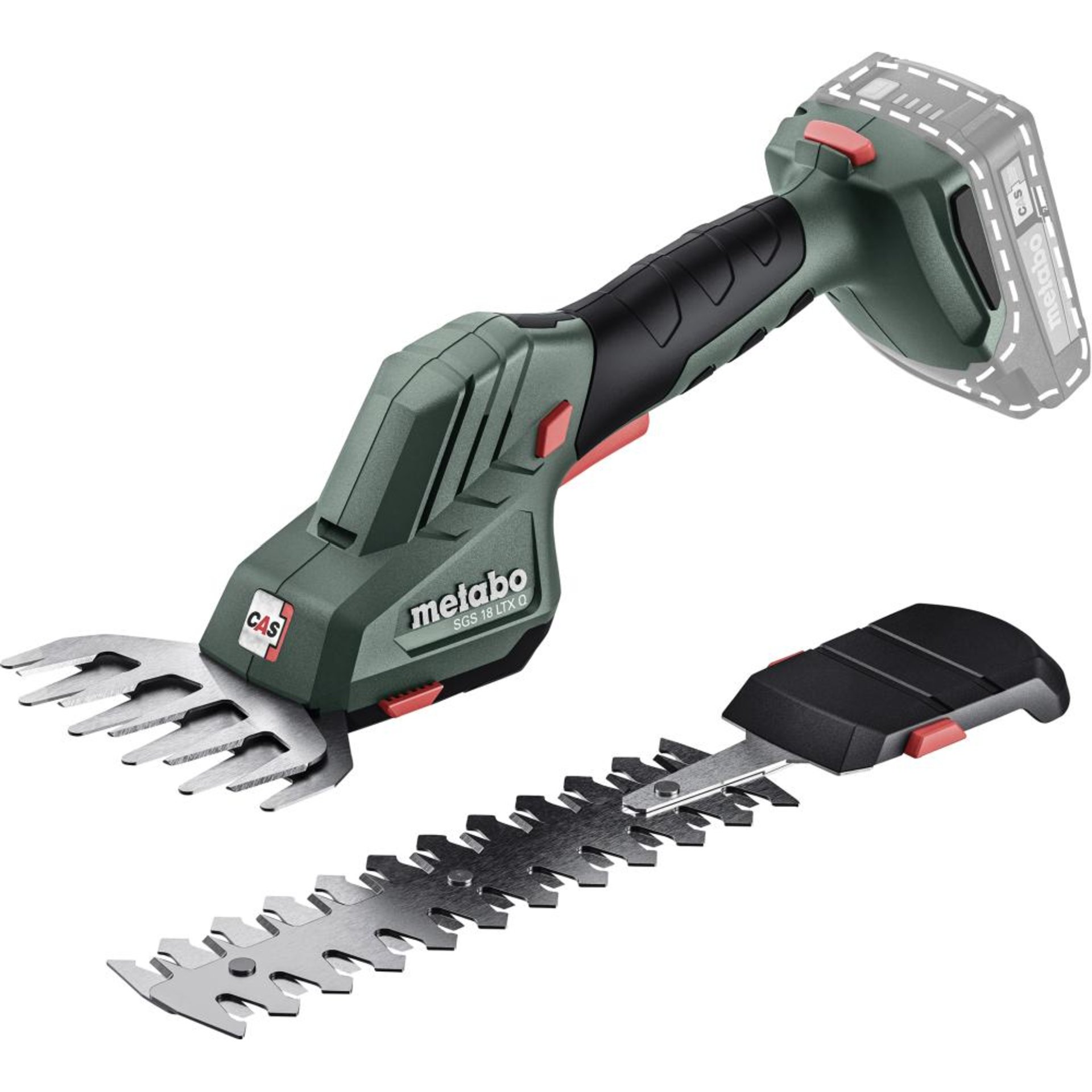 Akku-Strauchschere SGS 18 LTX Q Metabo ohne Akku ohne Ladegerät metaBOX