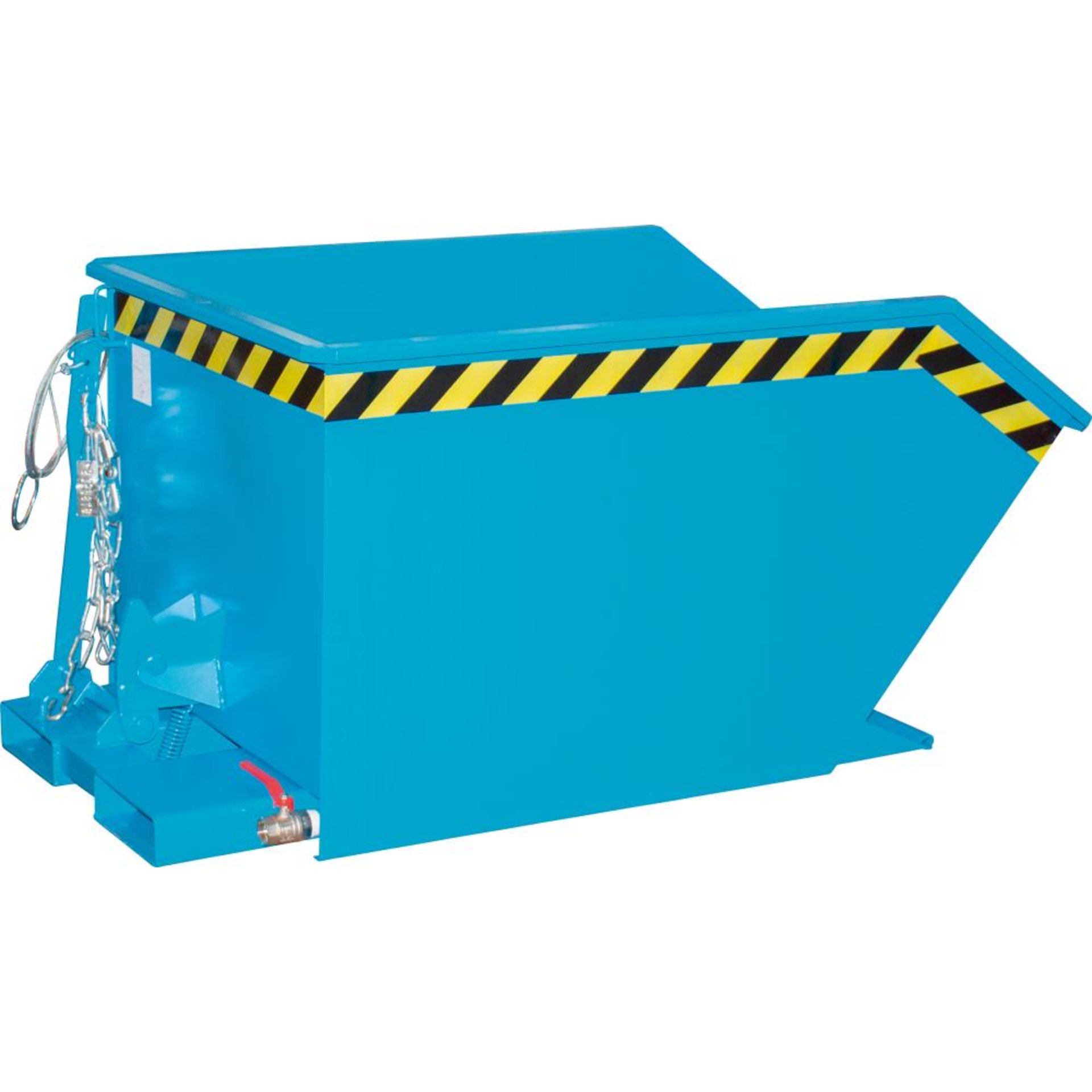 Späne-Kippbehälter 300 l GU-E300,lack.,RAL5012